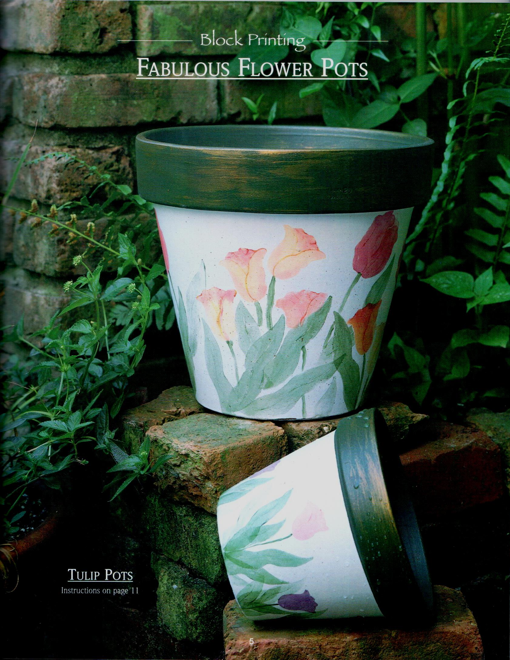 CLEARANCE: Block Printing for Outdoor Living