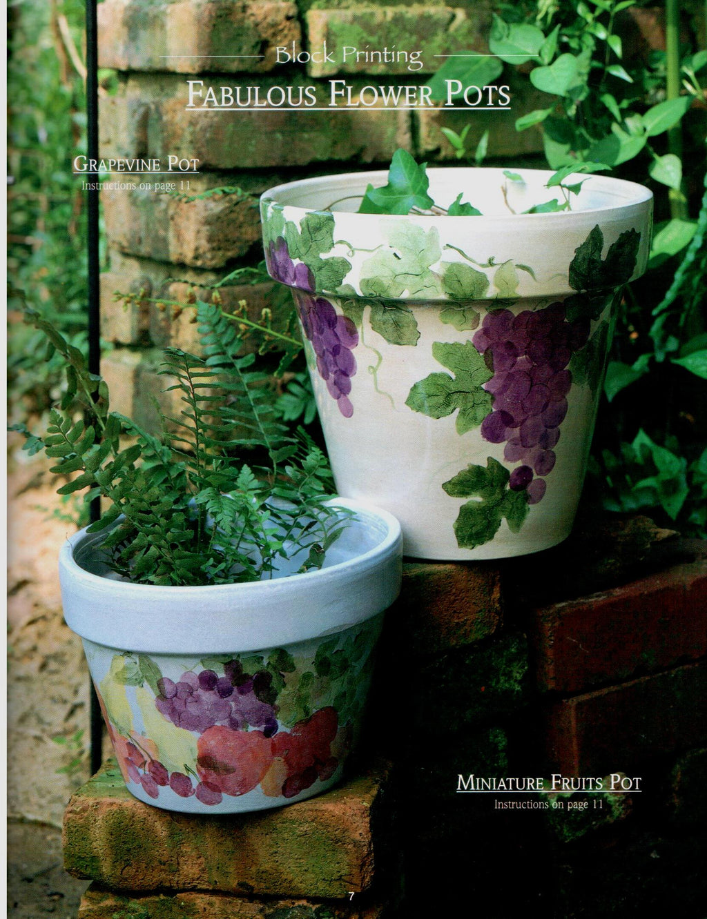 CLEARANCE: Block Printing for Outdoor Living