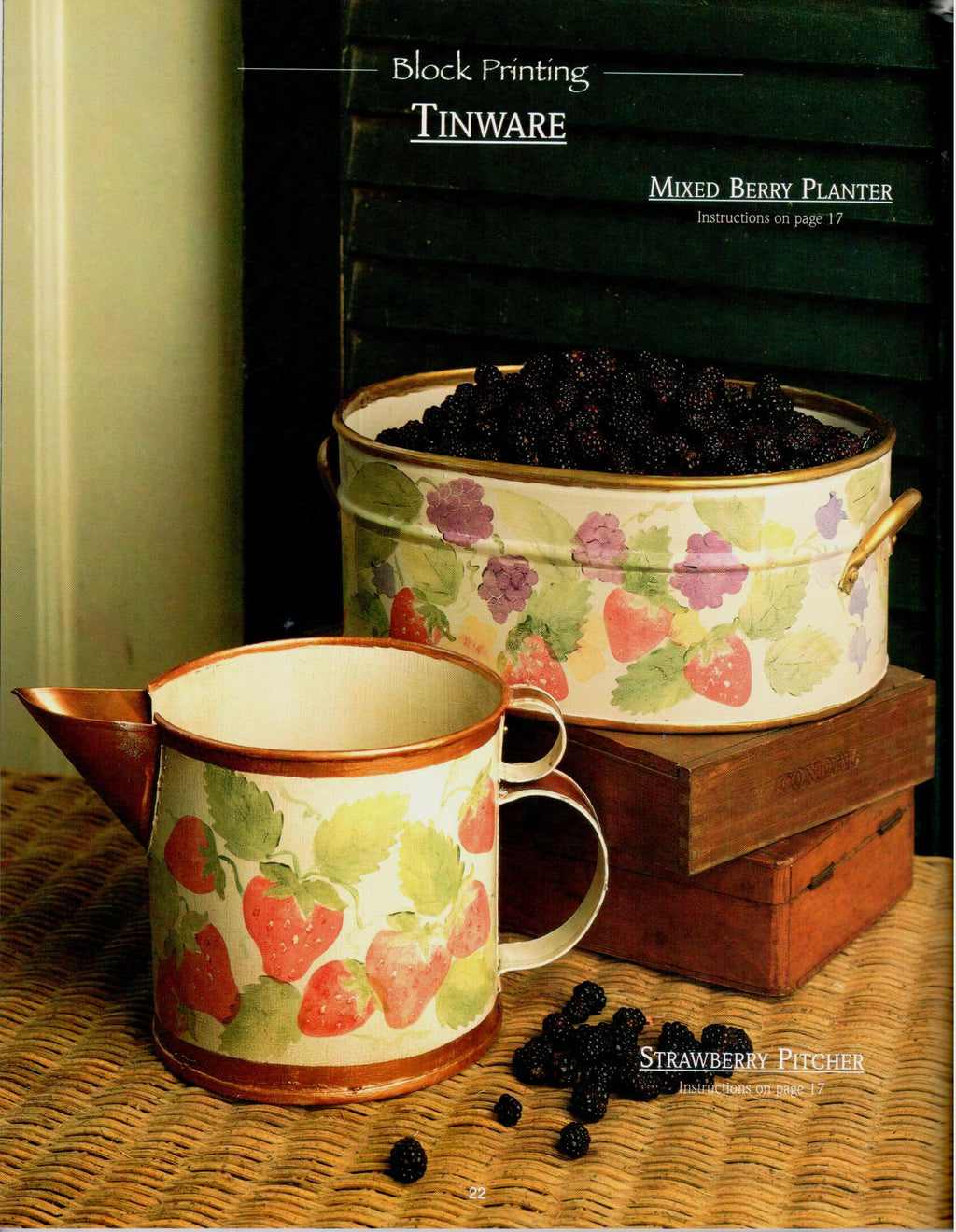 CLEARANCE: Block Printing for Outdoor Living