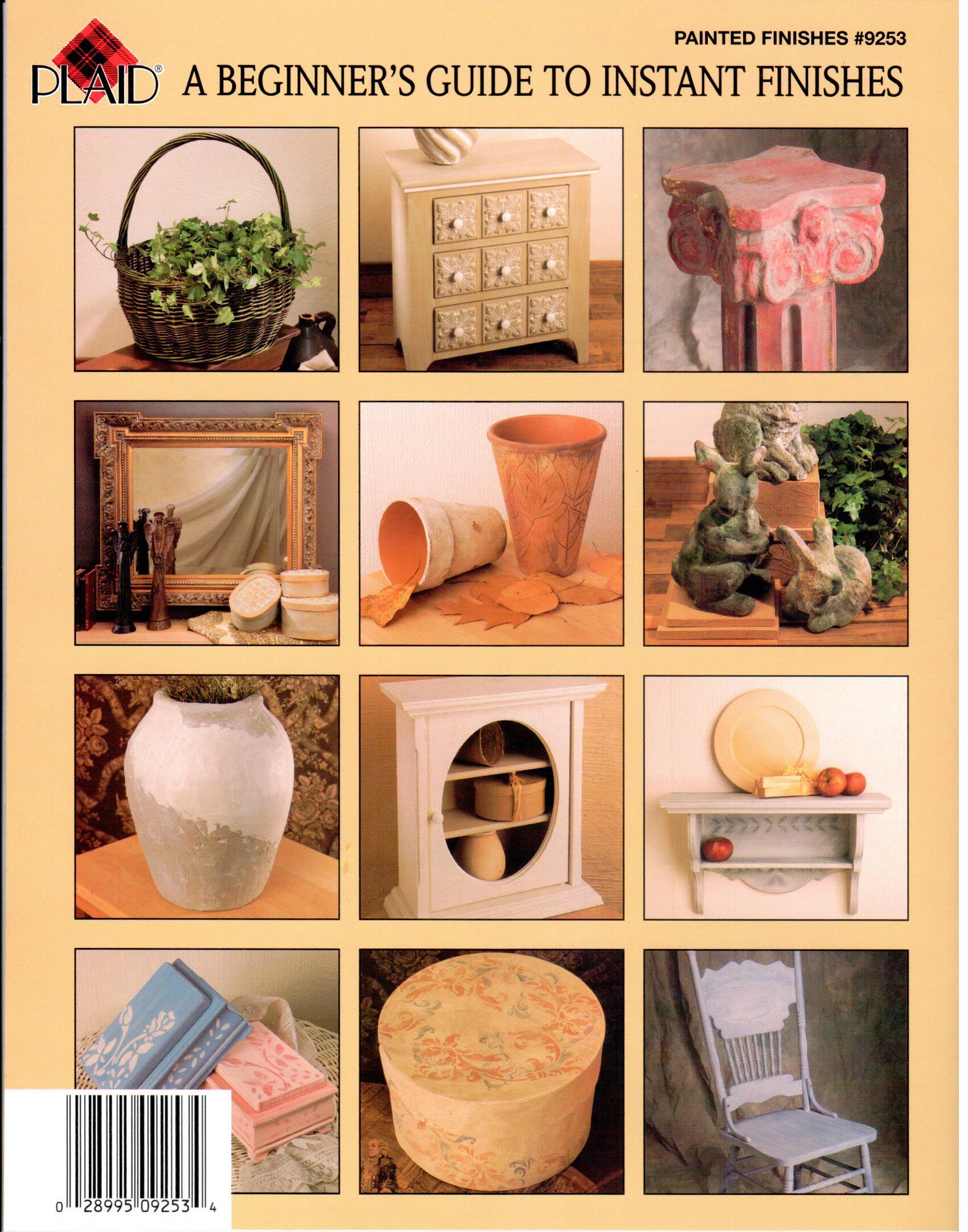 CLEARANCE: Beginner's Guide to Instant Finishes - Susan Goans Driggers
