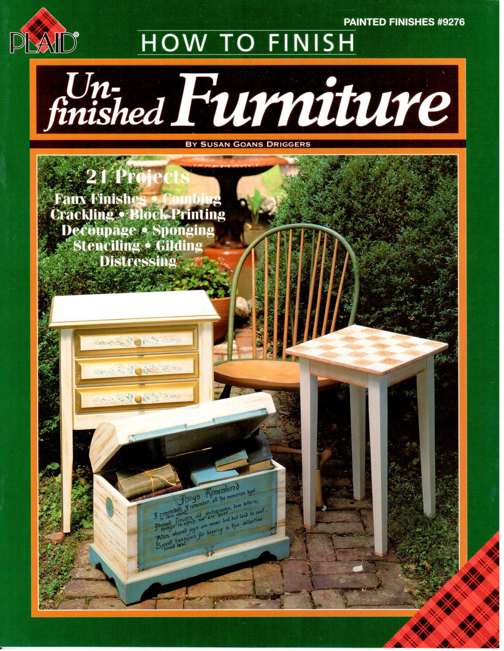 CLEARANCE: How to Finish Unfinished Furniture - Susan Goans Driggers