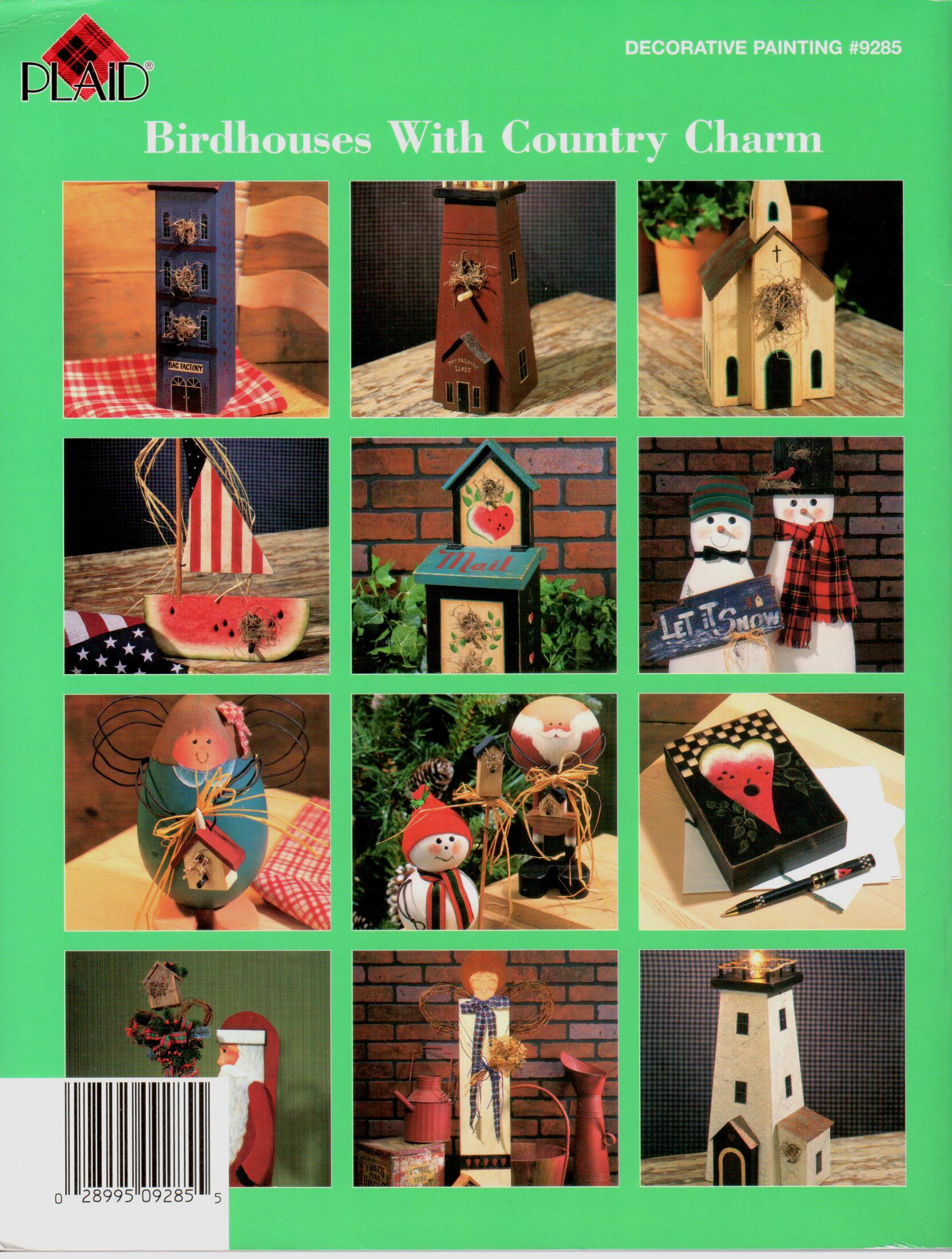 CLEARANCE: Birdhouses with Country Charm - Faith Rollins
