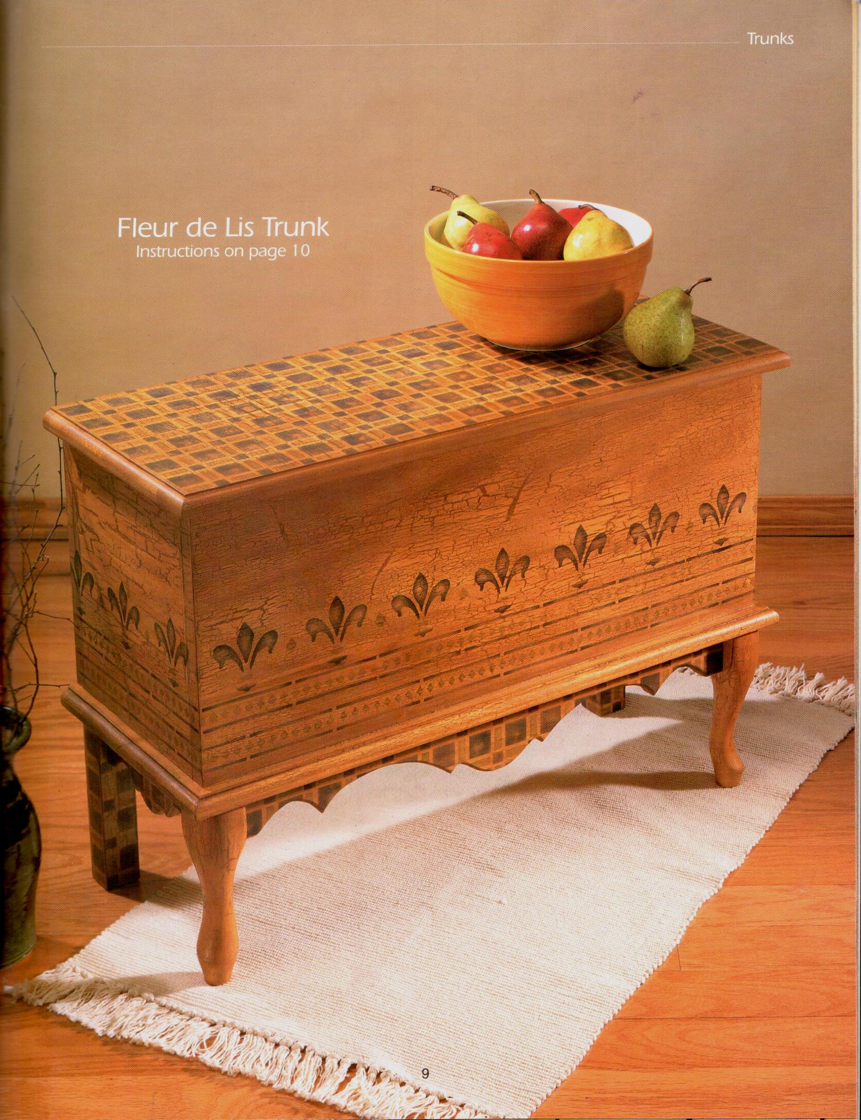 CLEARANCE: Stenciled Furniture - Susan Goans Driggers