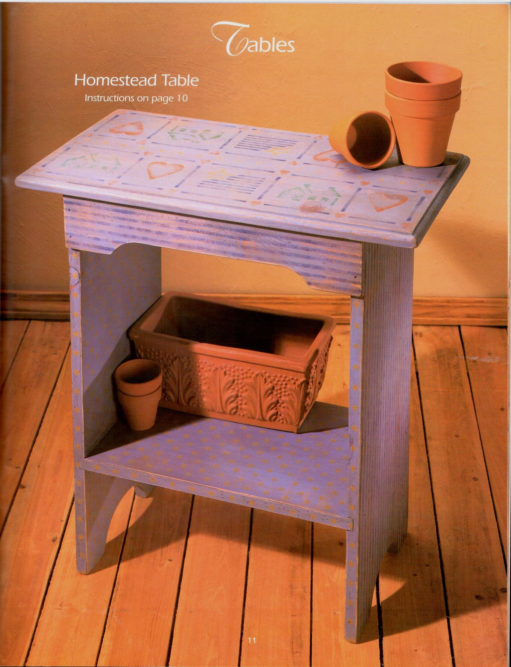 CLEARANCE: Stenciled Furniture - Susan Goans Driggers