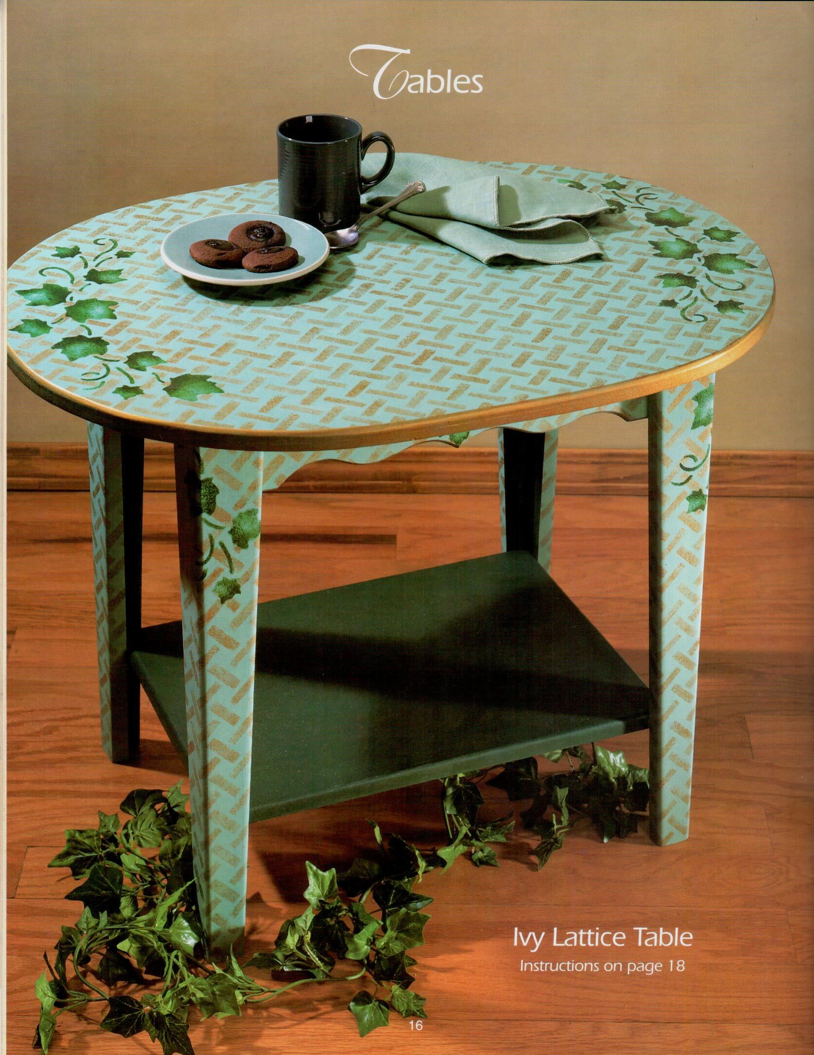 CLEARANCE: Stenciled Furniture - Susan Goans Driggers