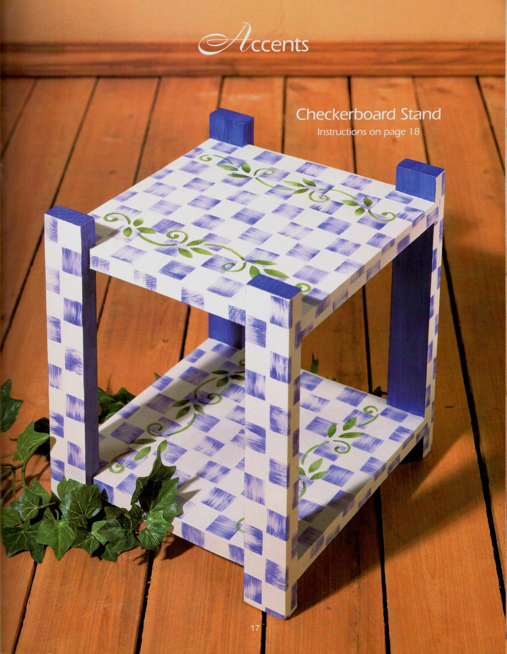 CLEARANCE: Stenciled Furniture - Susan Goans Driggers