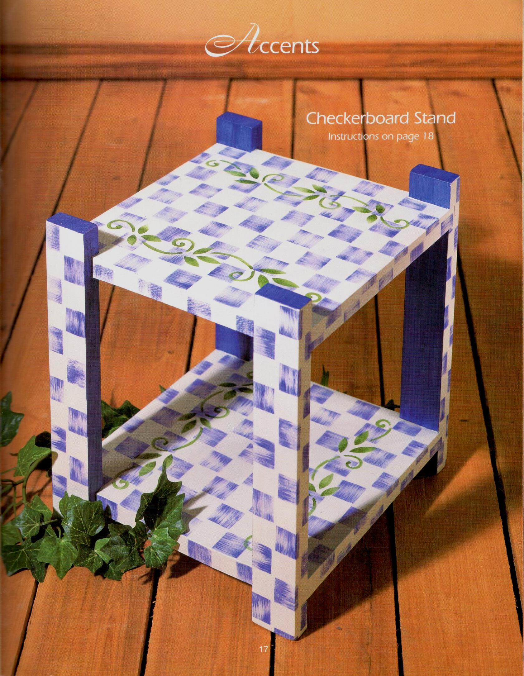 CLEARANCE: Stenciled Furniture - Susan Goans Driggers