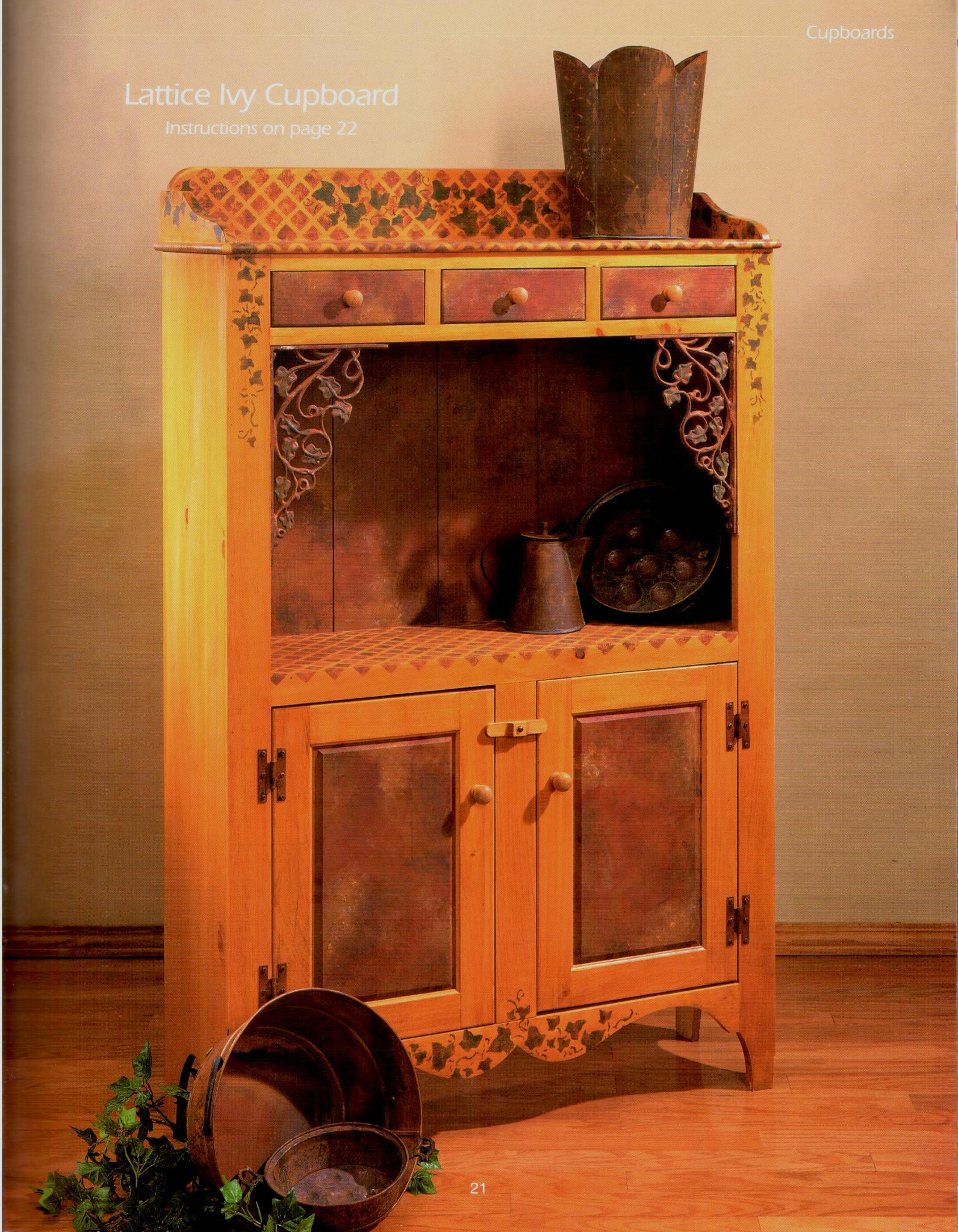 CLEARANCE: Stenciled Furniture - Susan Goans Driggers