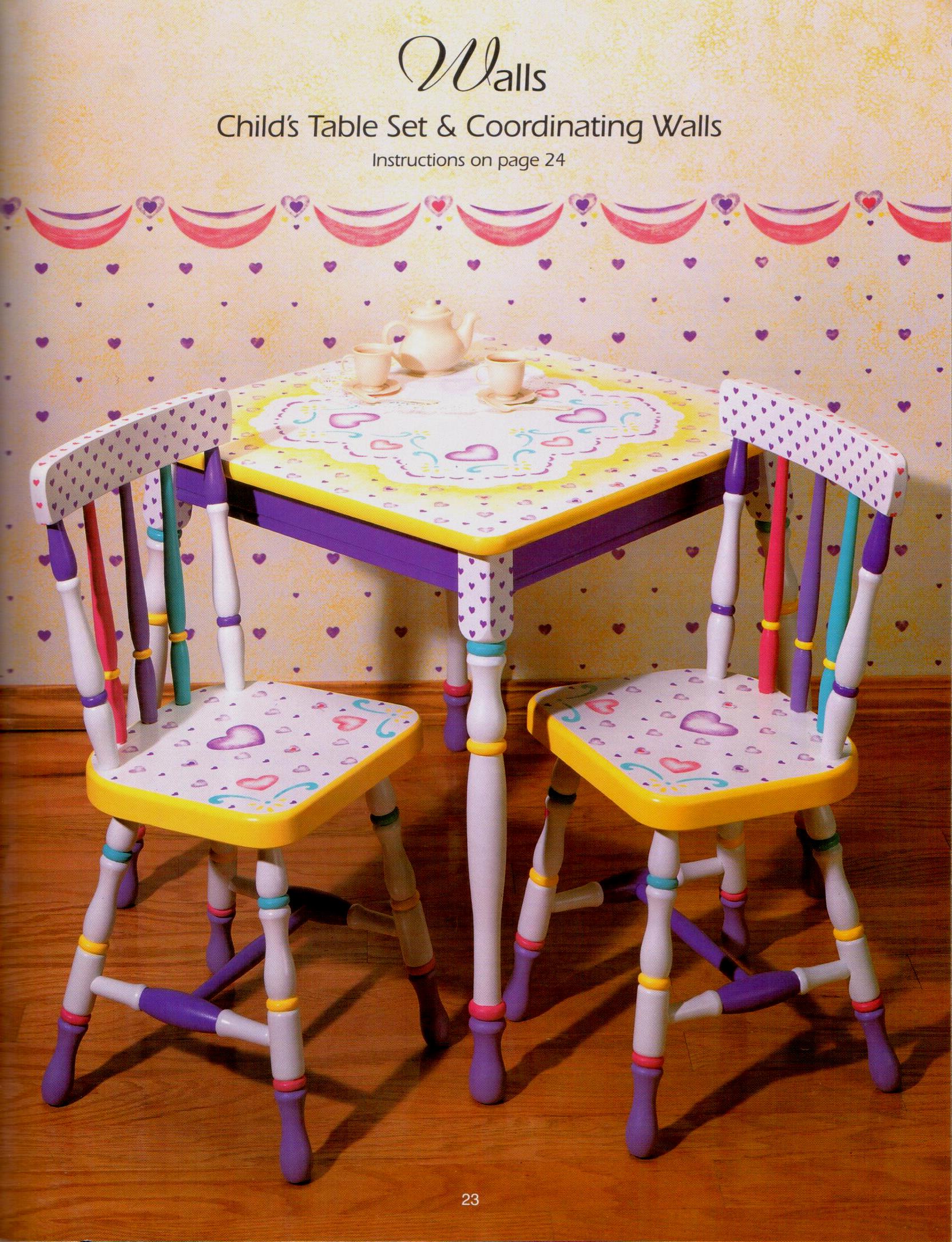 CLEARANCE: Stenciled Furniture - Susan Goans Driggers
