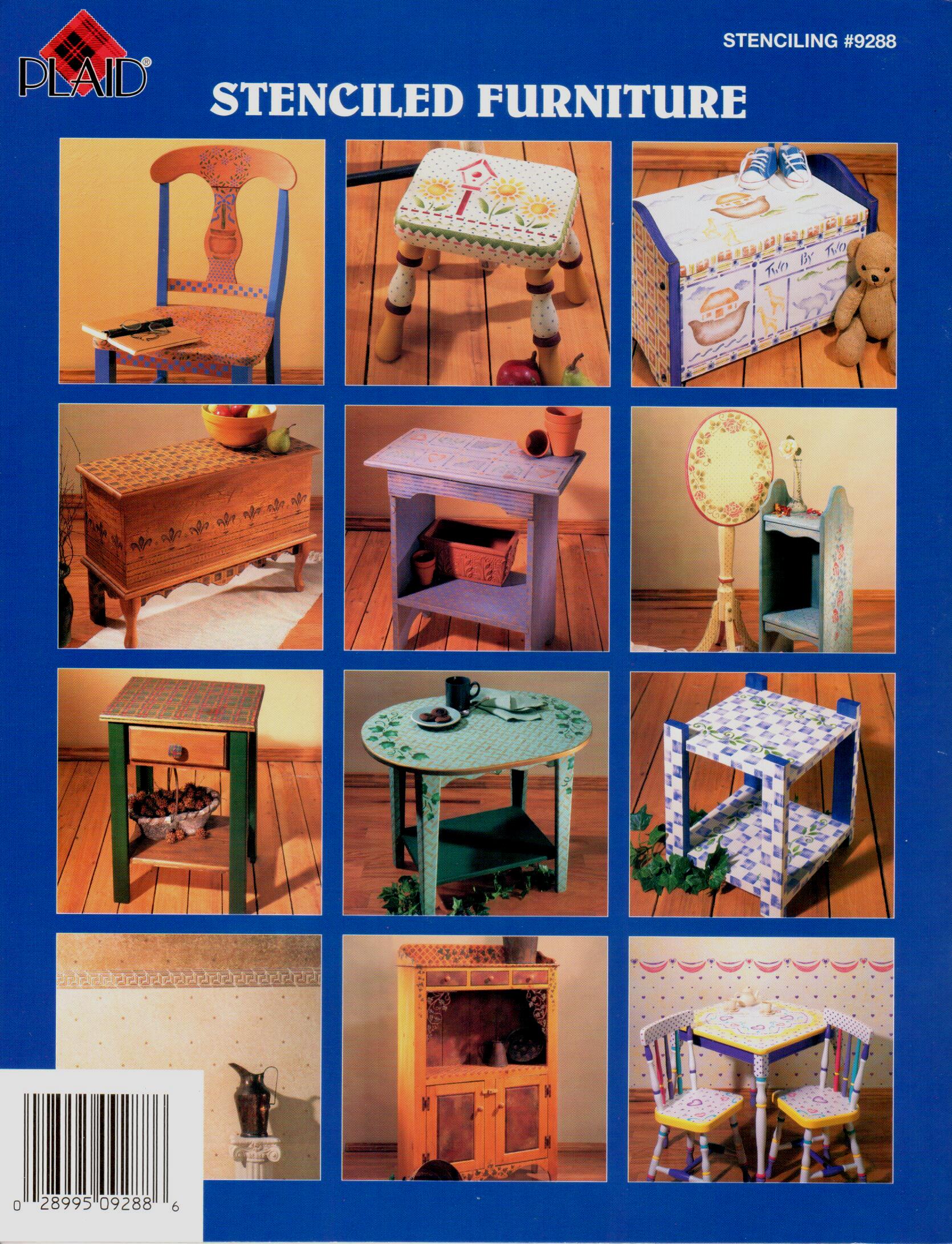 CLEARANCE: Stenciled Furniture - Susan Goans Driggers