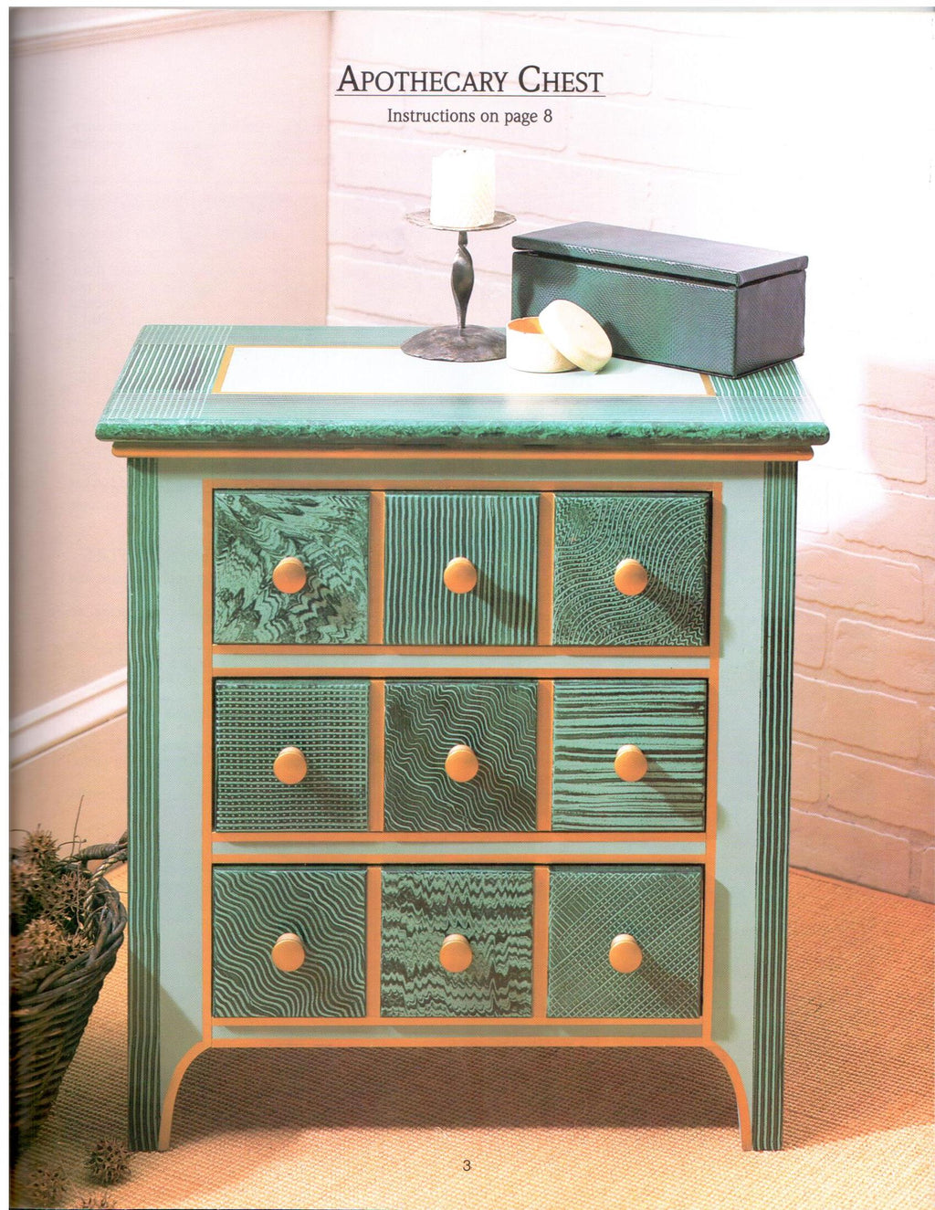 CLEARANCE: Combed Furniture - Susan Goans Driggers