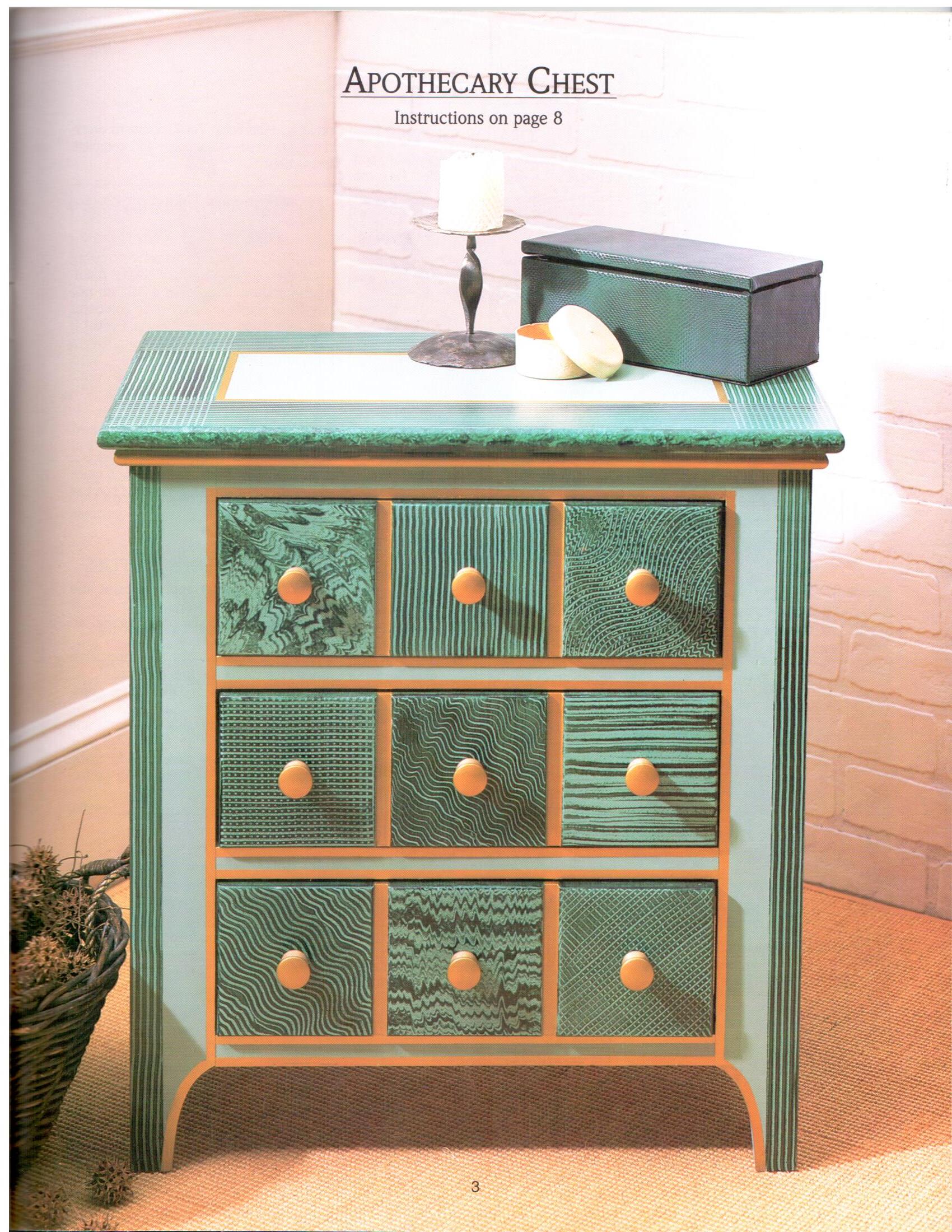 CLEARANCE: Combed Furniture - Susan Goans Driggers