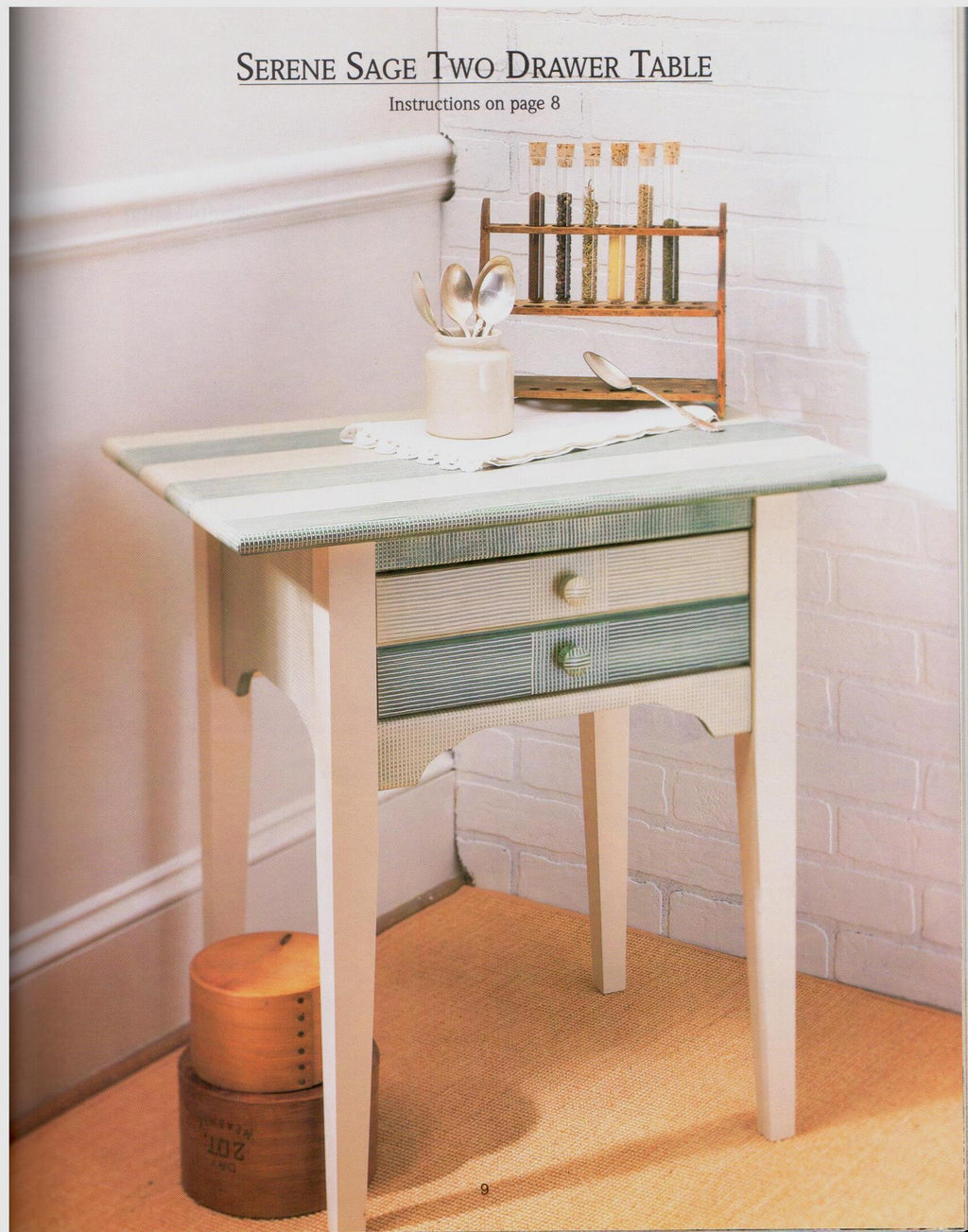 CLEARANCE: Combed Furniture - Susan Goans Driggers