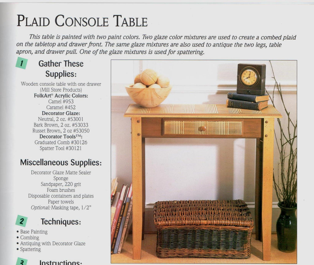 CLEARANCE: Combed Furniture - Susan Goans Driggers