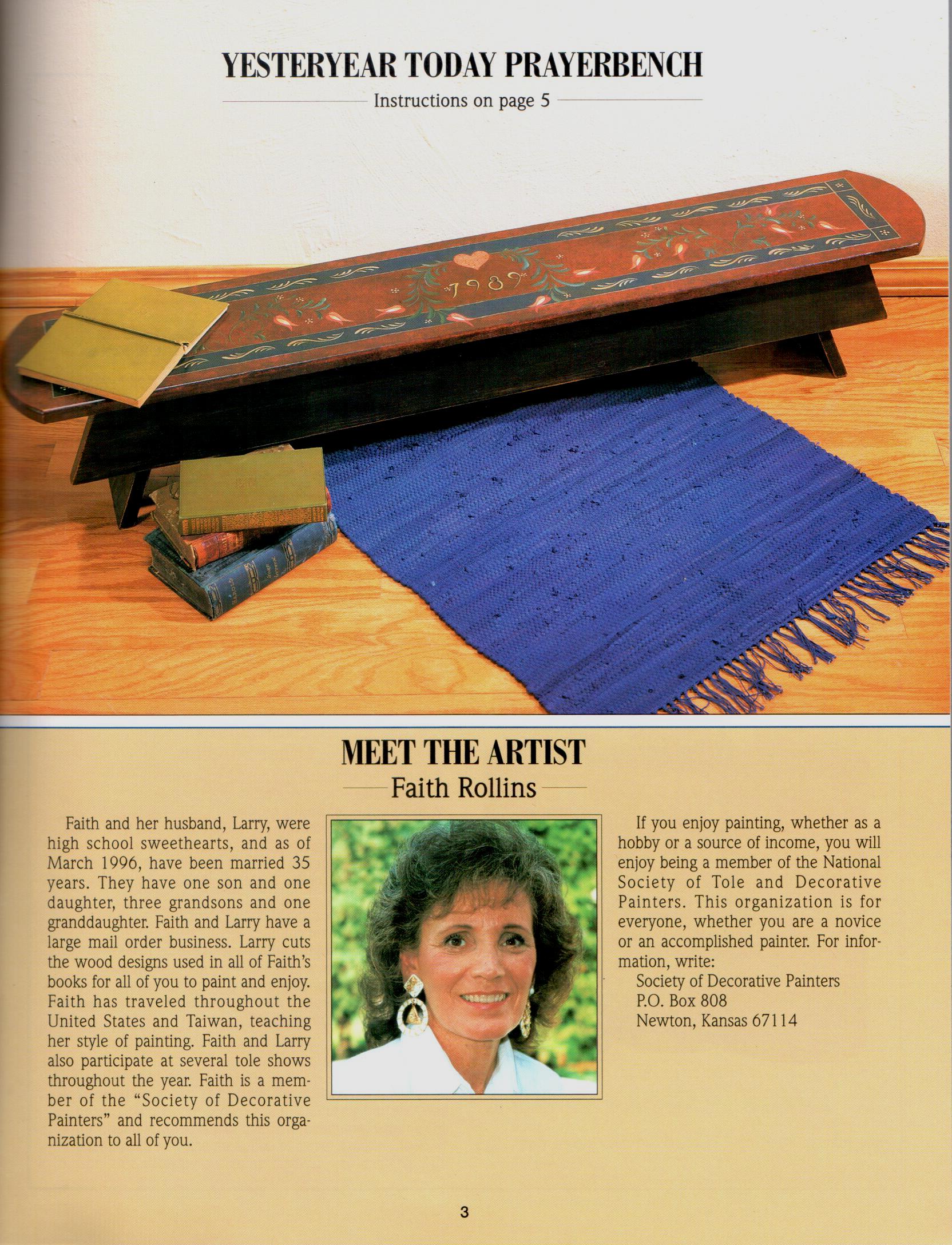 CLEARANCE: Faith's Folk Art Favorites - Faith Rollins