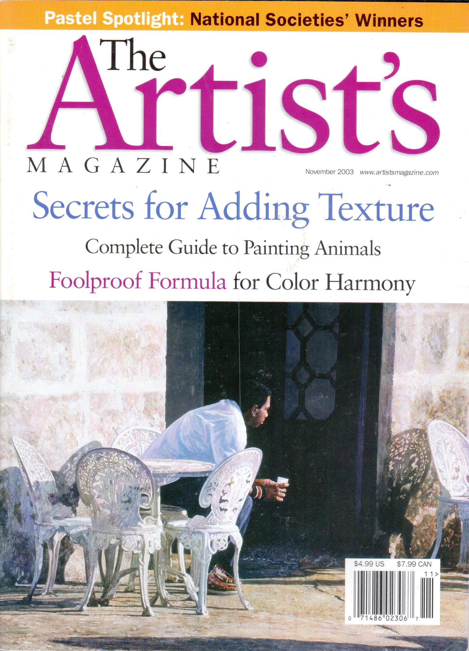 The Artist's Magazine - 2003 November