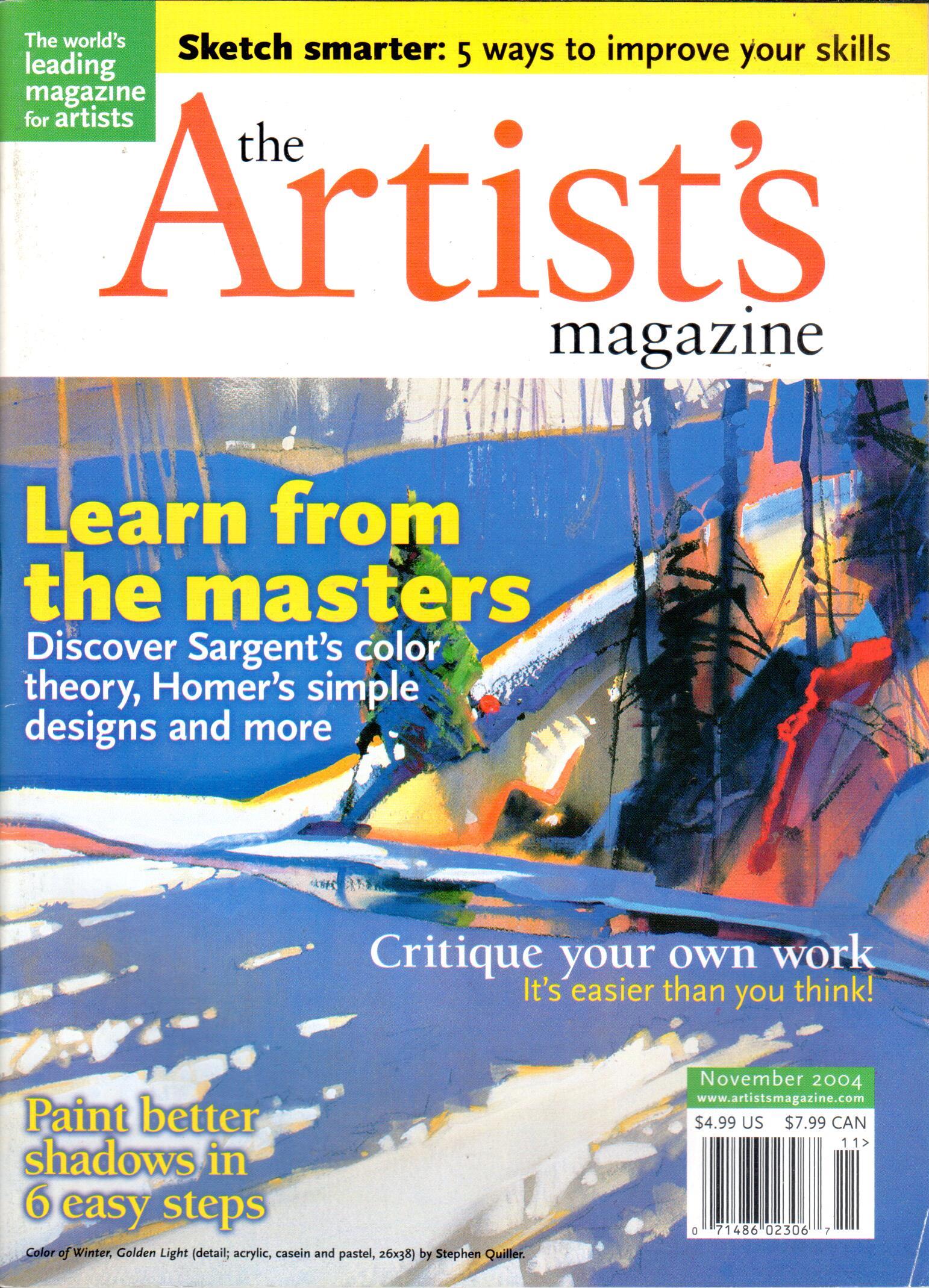 The Artist's Magazine - 2004 November