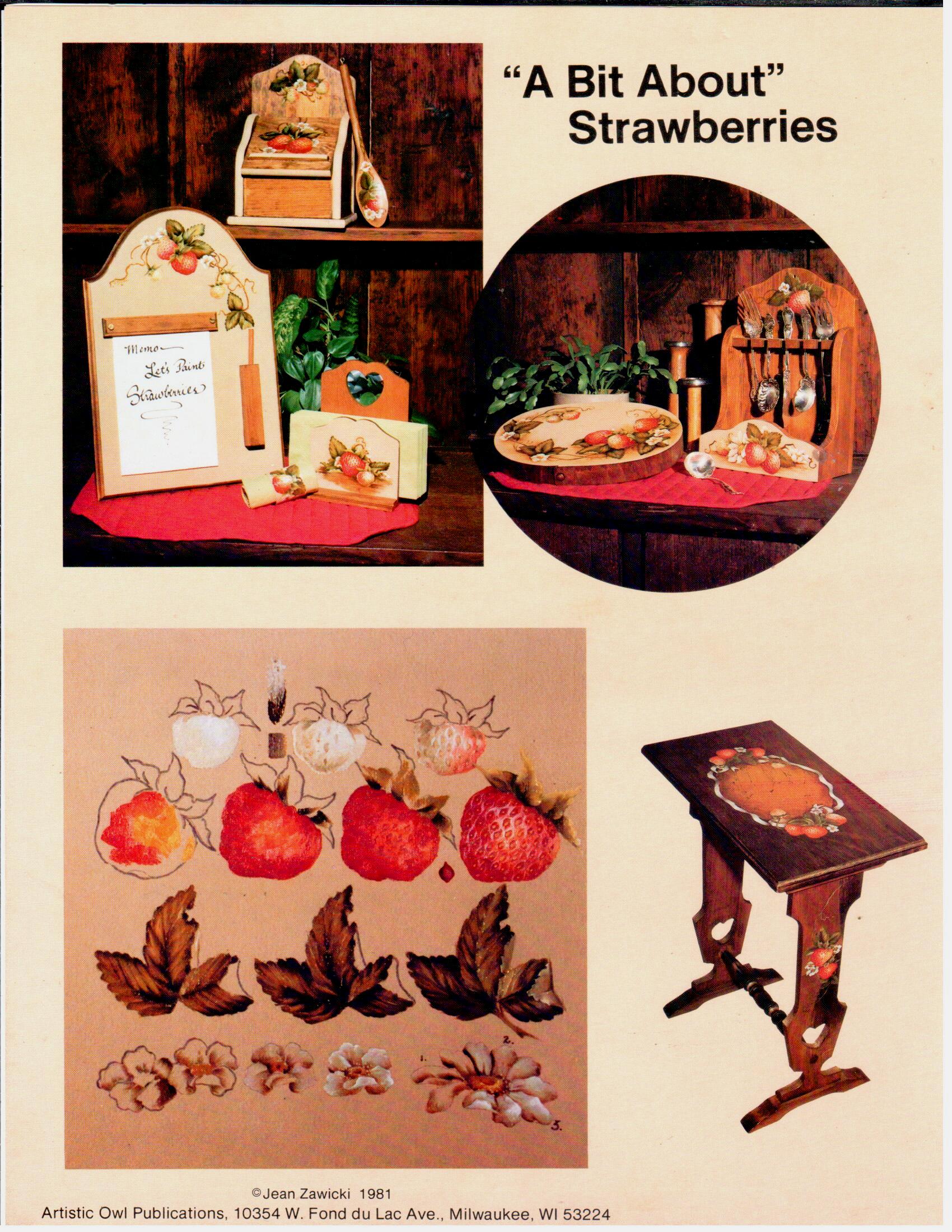A Bit About Strawberries - Jean Zawicki