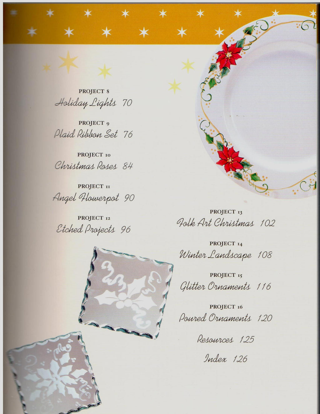 A Very Merry Handpainted Christmas - Carol Mays - OOP