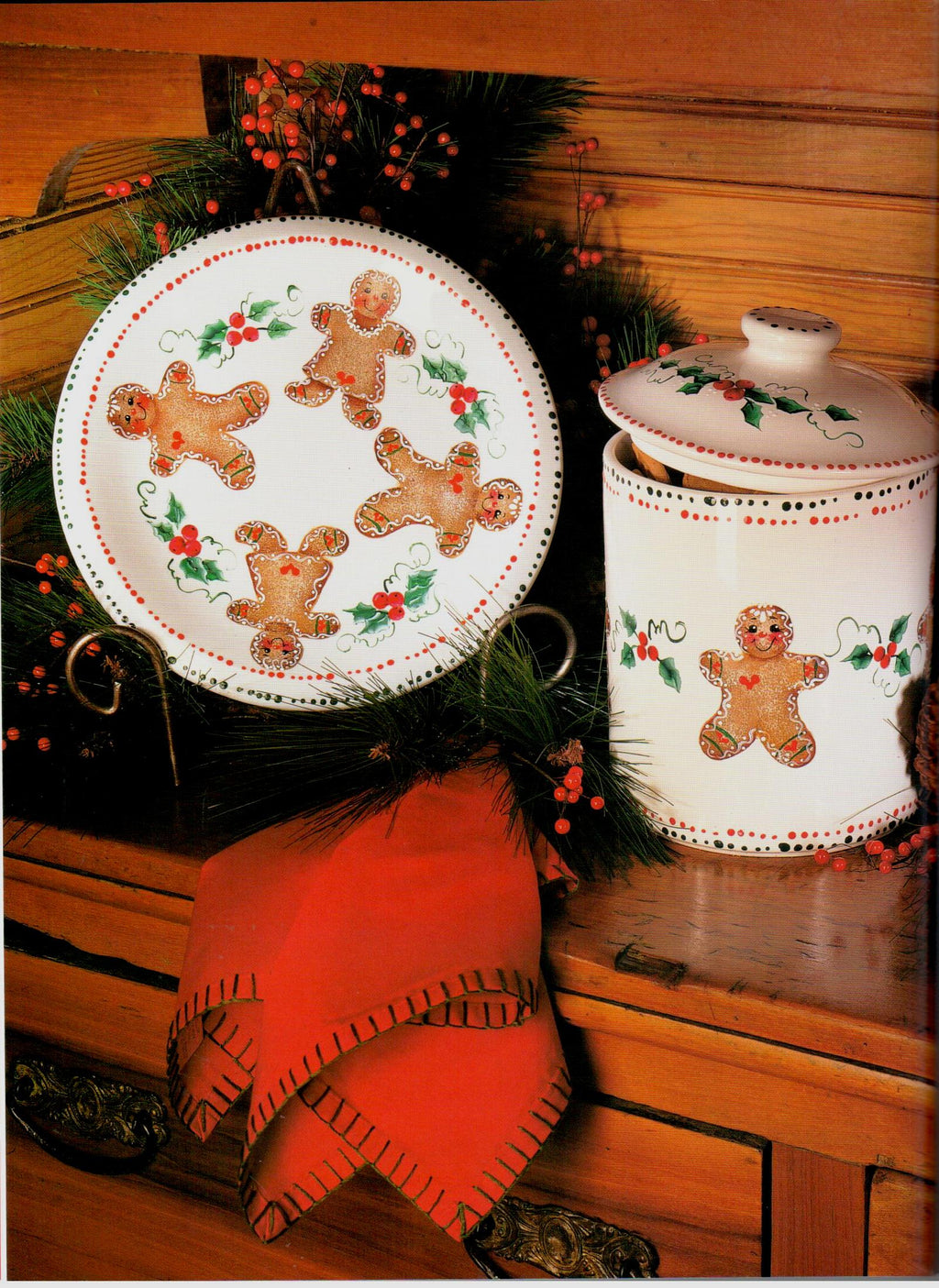 A Very Merry Handpainted Christmas - Carol Mays - OOP