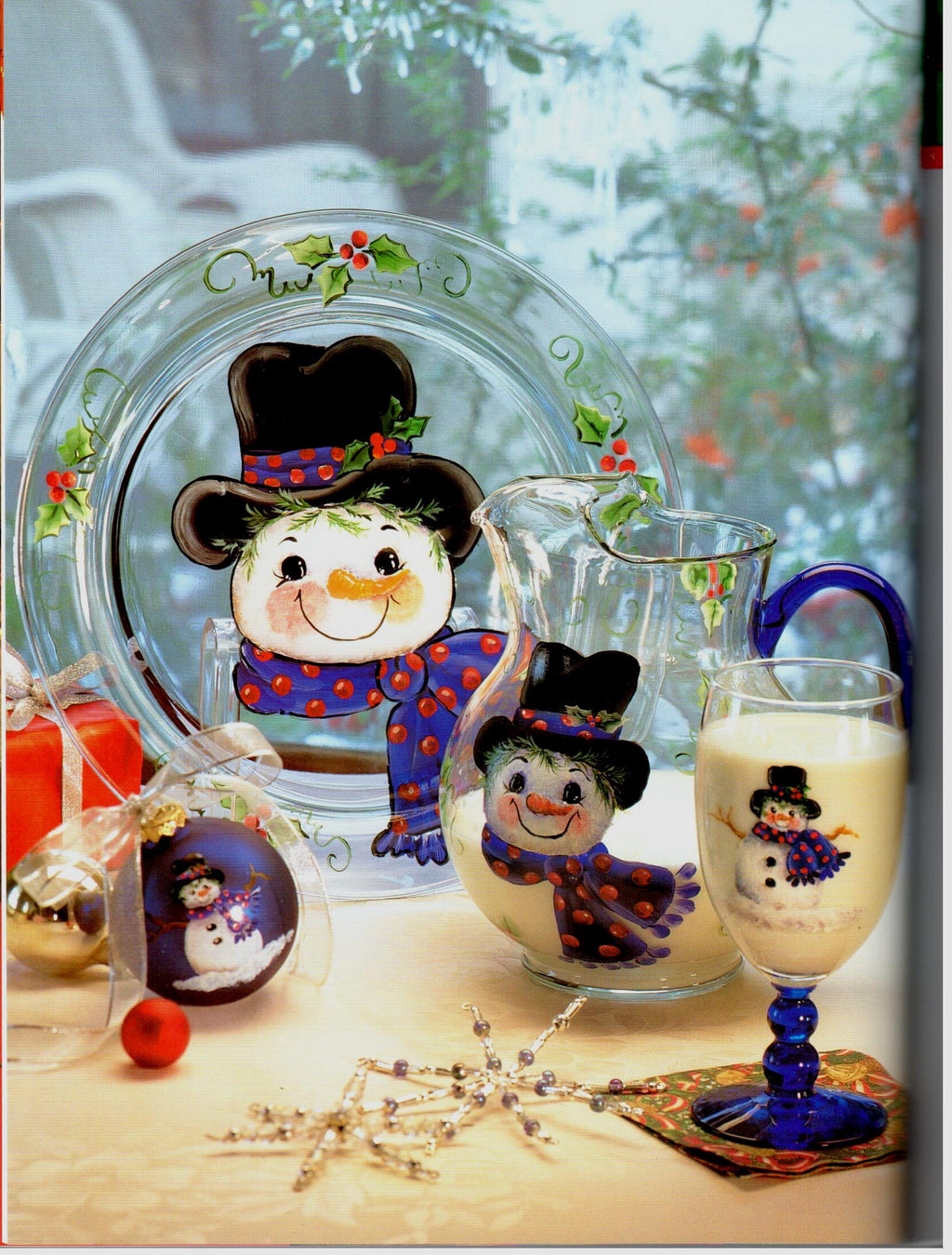 A Very Merry Handpainted Christmas - Carol Mays - OOP