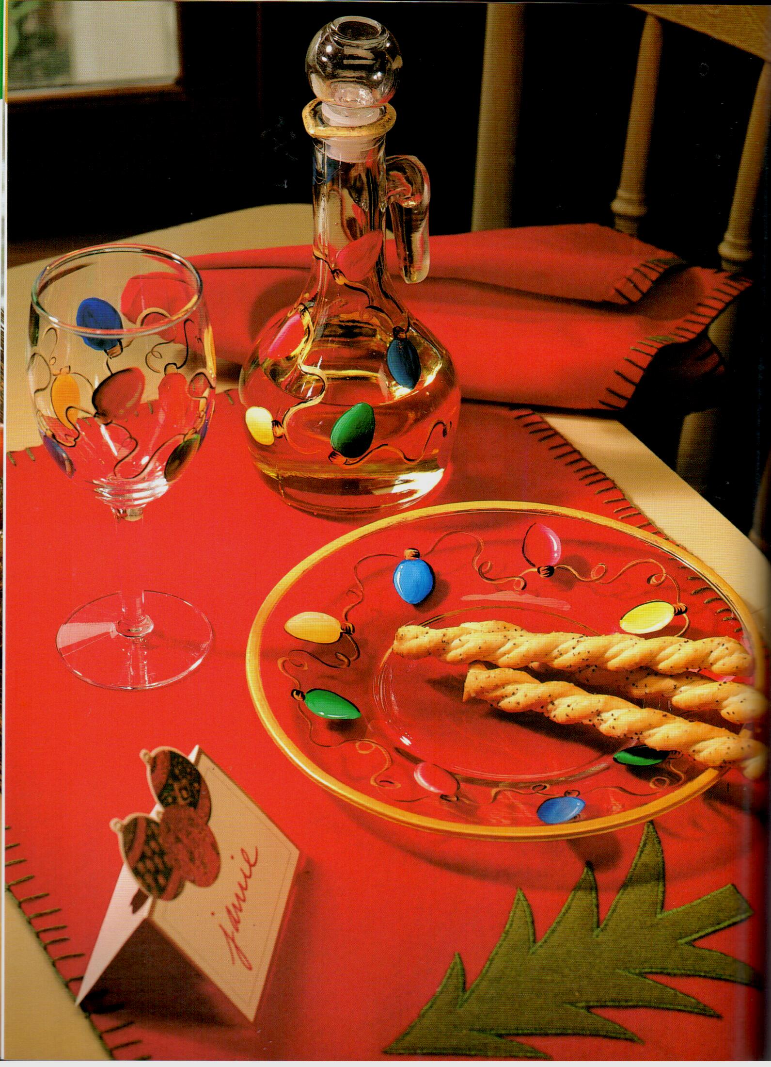 A Very Merry Handpainted Christmas - Carol Mays - OOP