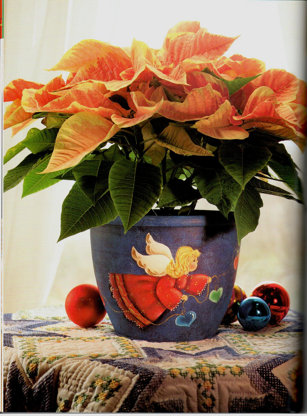A Very Merry Handpainted Christmas - Carol Mays - OOP