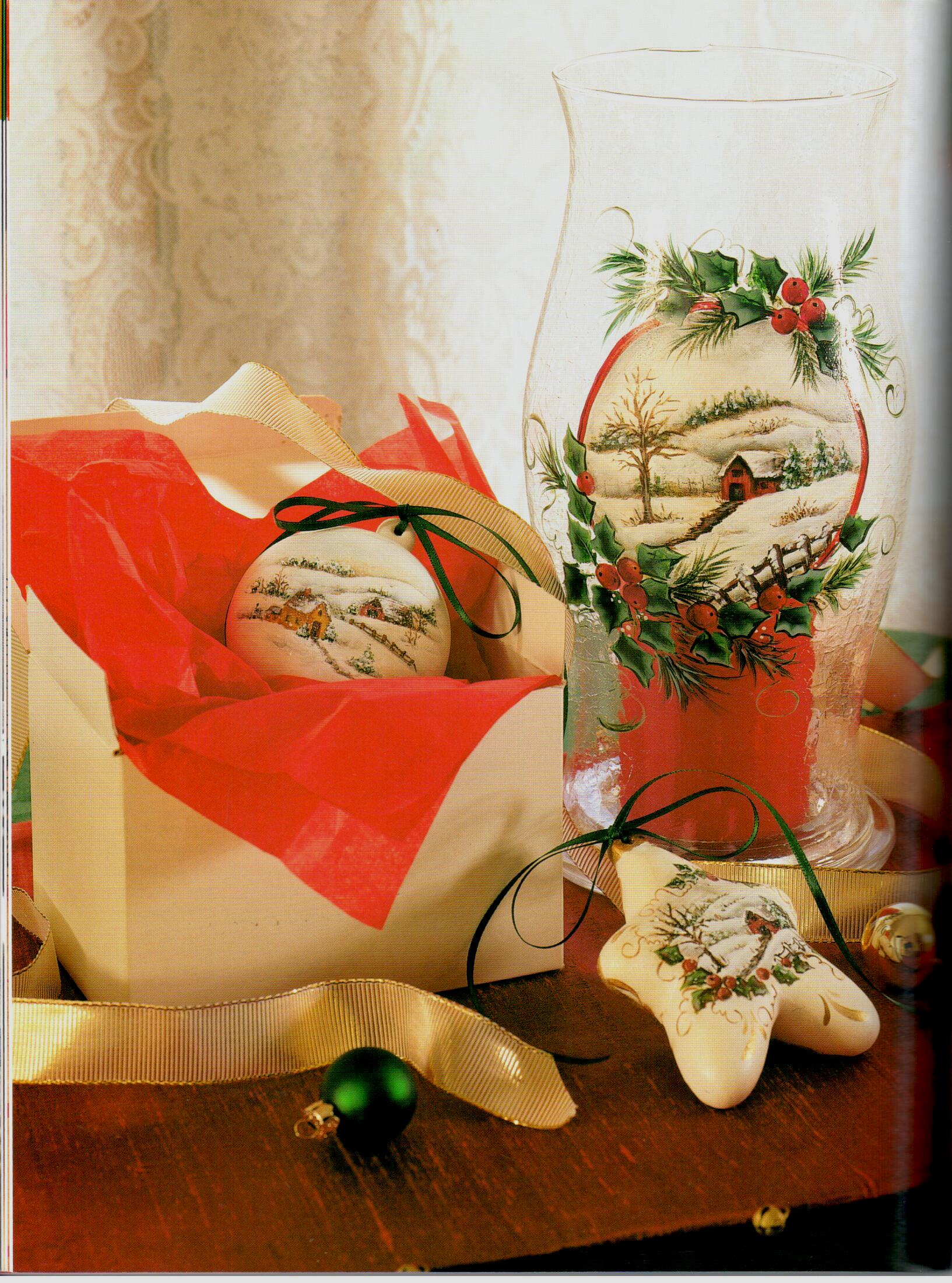 A Very Merry Handpainted Christmas - Carol Mays - OOP
