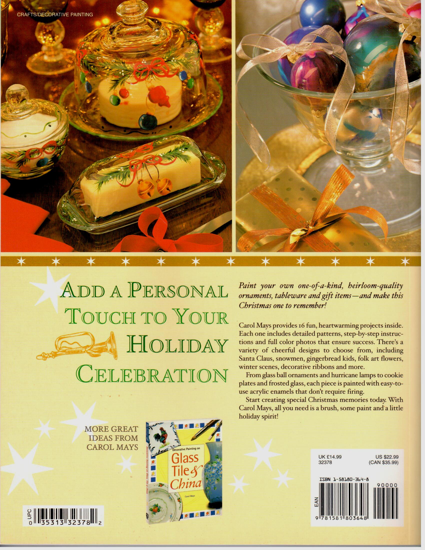 A Very Merry Handpainted Christmas - Carol Mays - OOP
