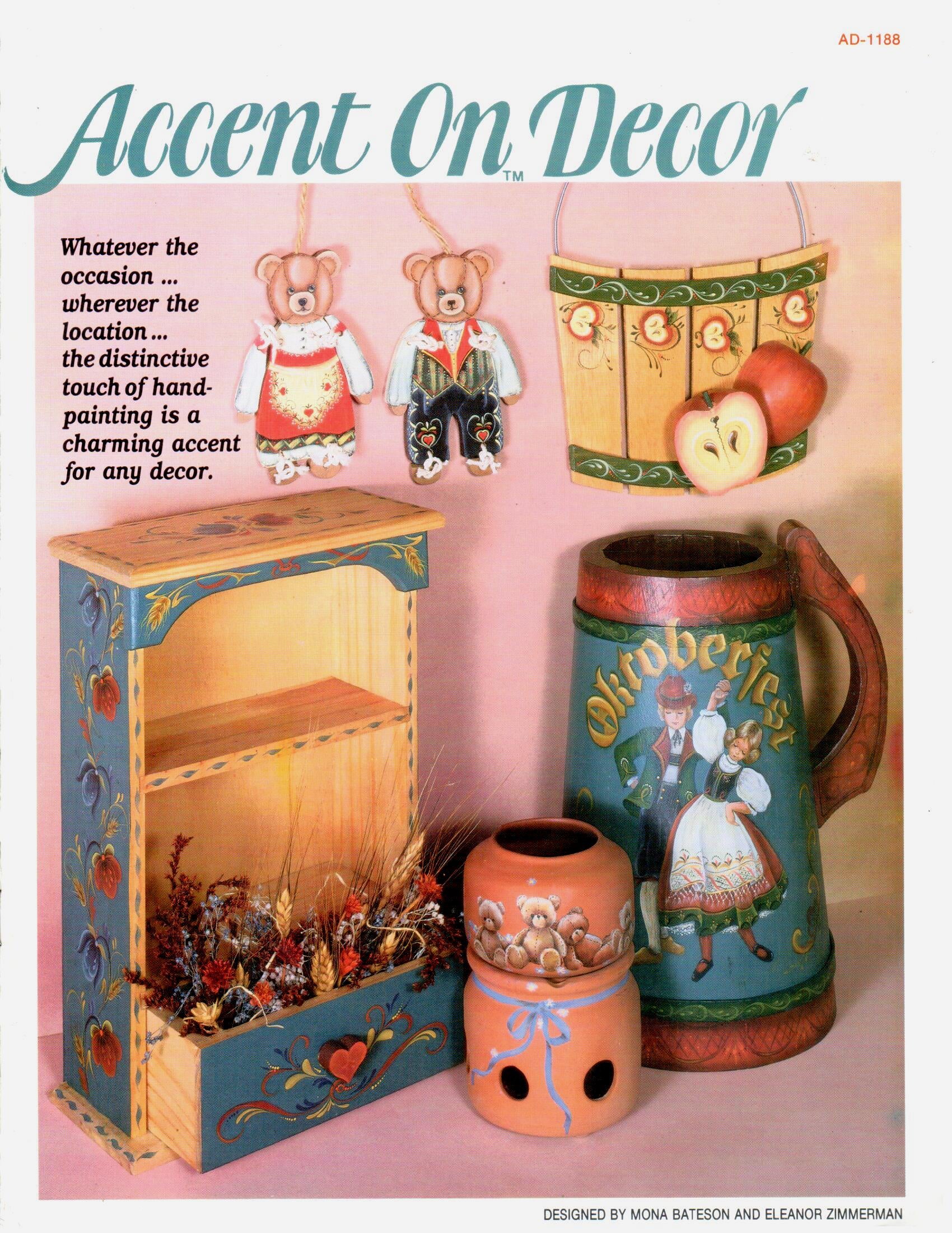 CLEARANCE:Accent on Decor - Multi Author