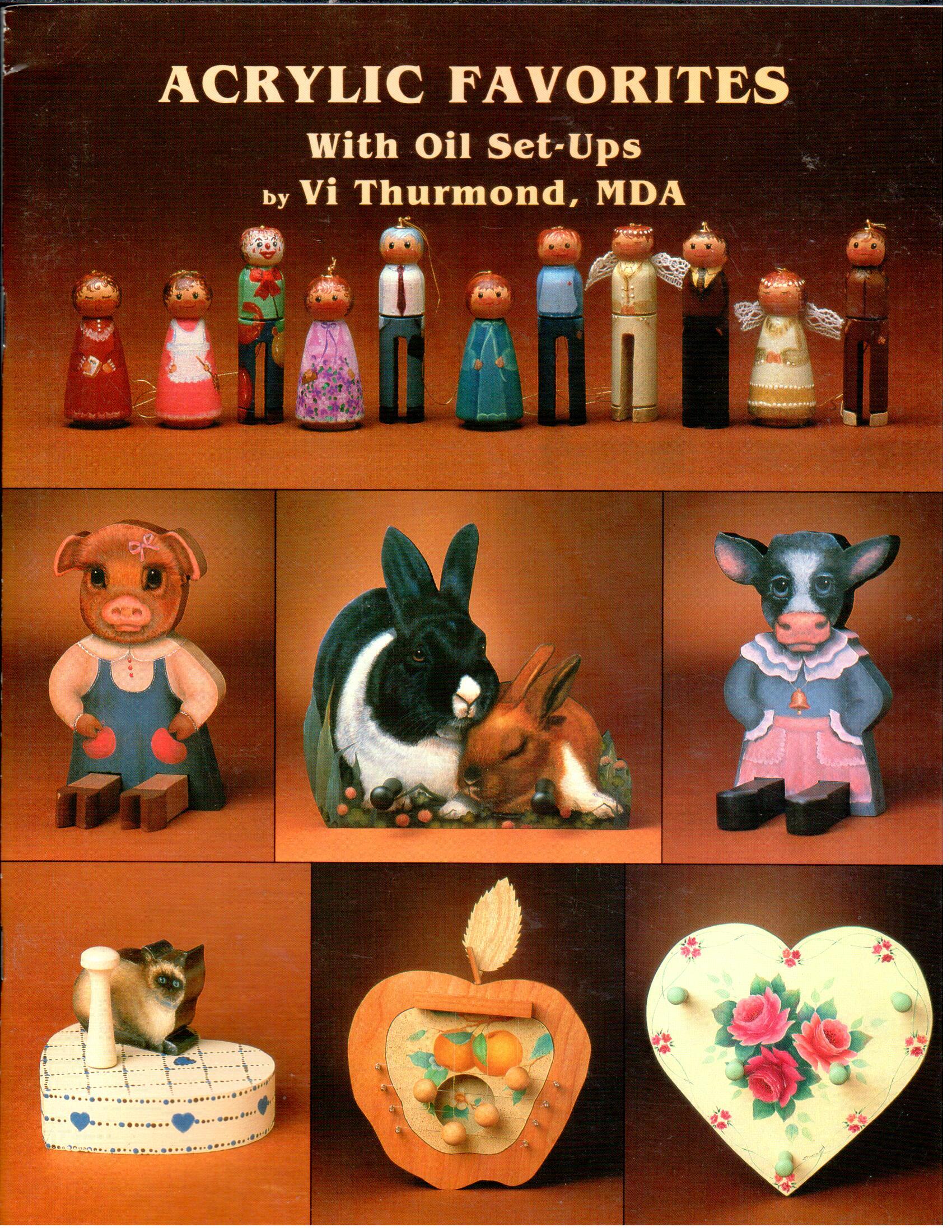 Acrylic Favorites with Oil Set Ups - Vi Thurmond