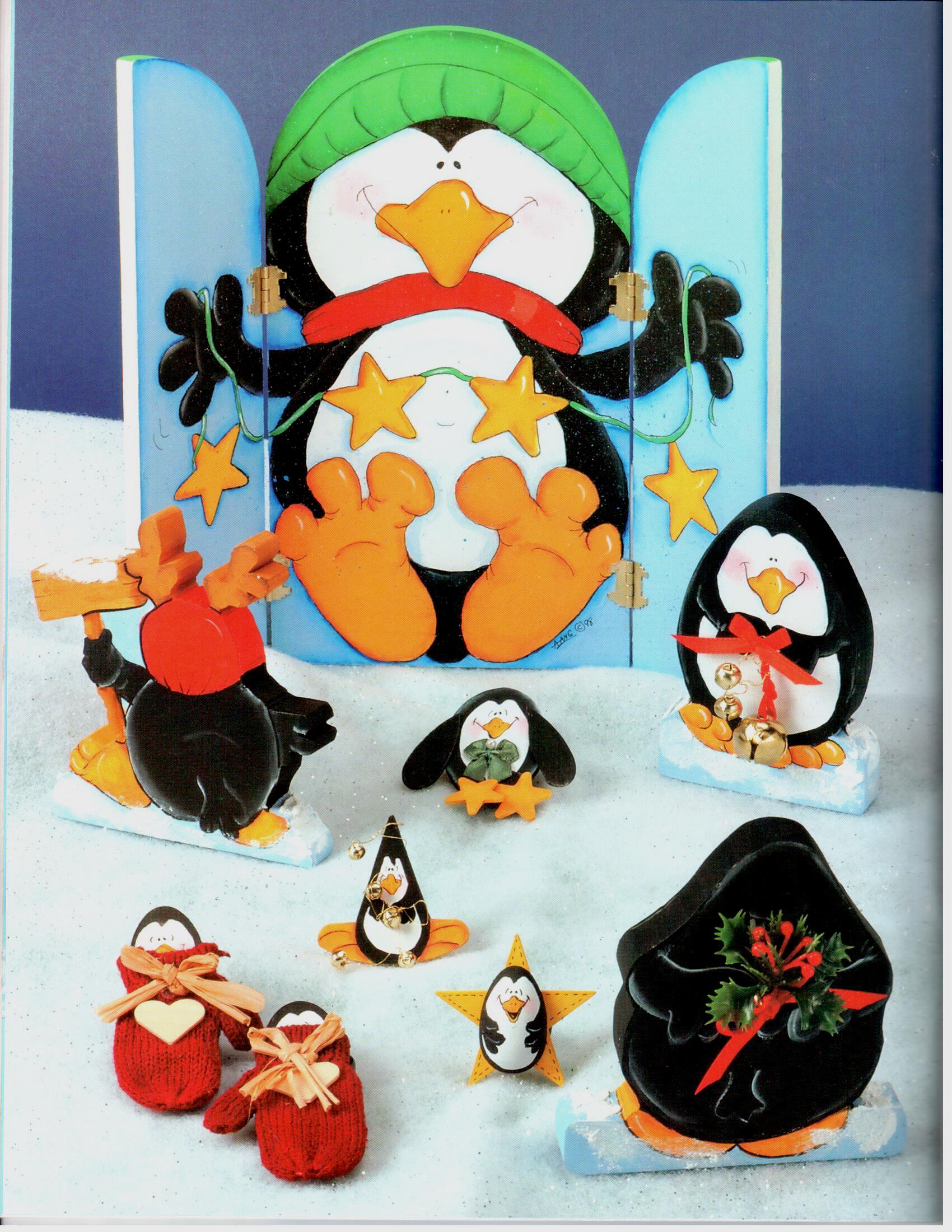CLEARANCE: Air Mailed Penguins - Annie Lang