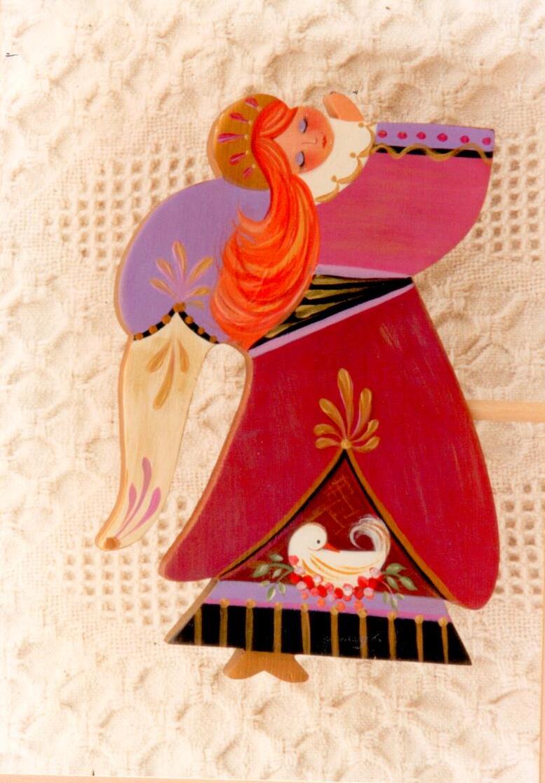 Folk Art Angel - Helen Cavin