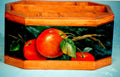 TV Remote Holder with Apples on Faux Marble - Marilyn Jarvis