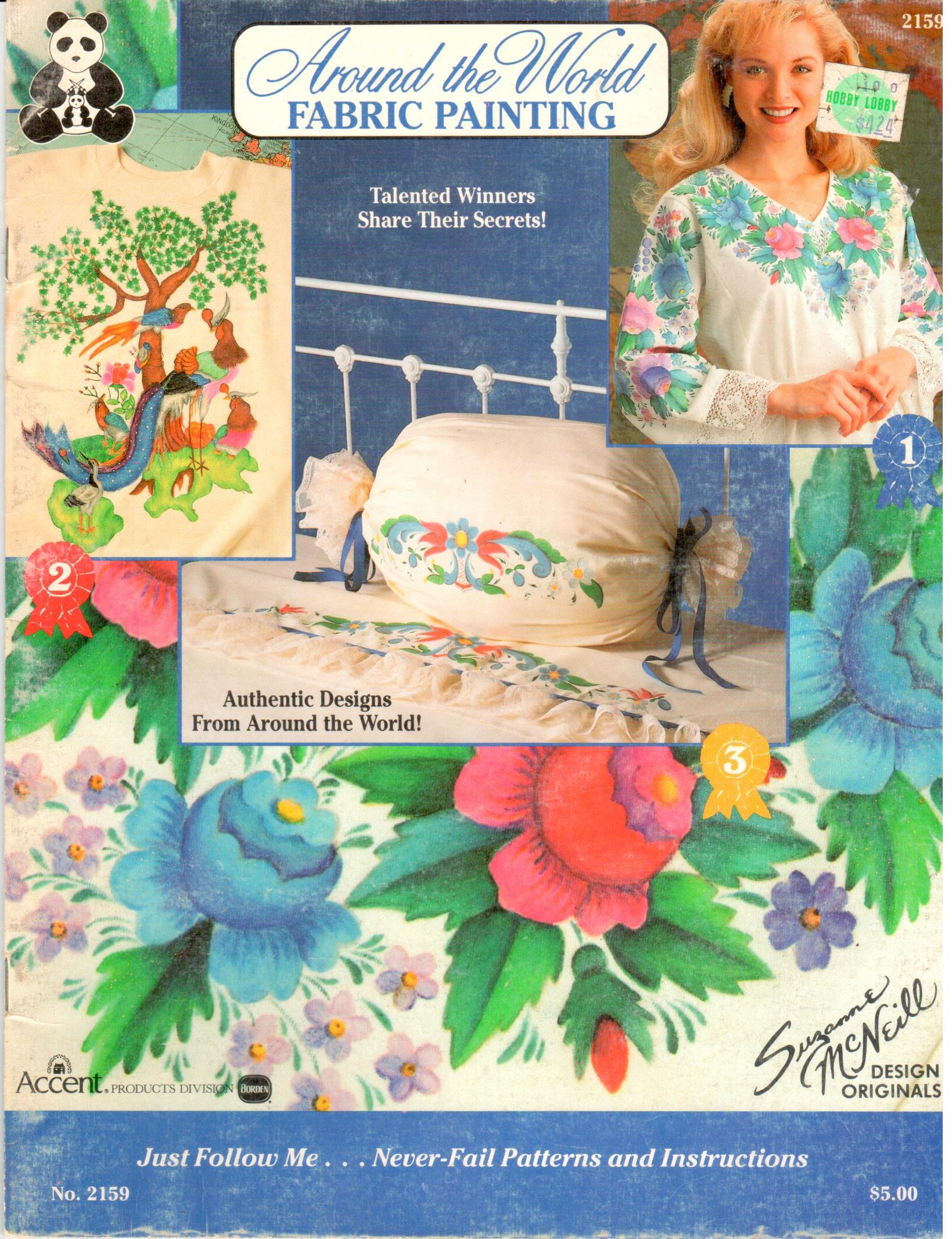 CLEARANCE: Around the World Fabric Painting - Multi-Author