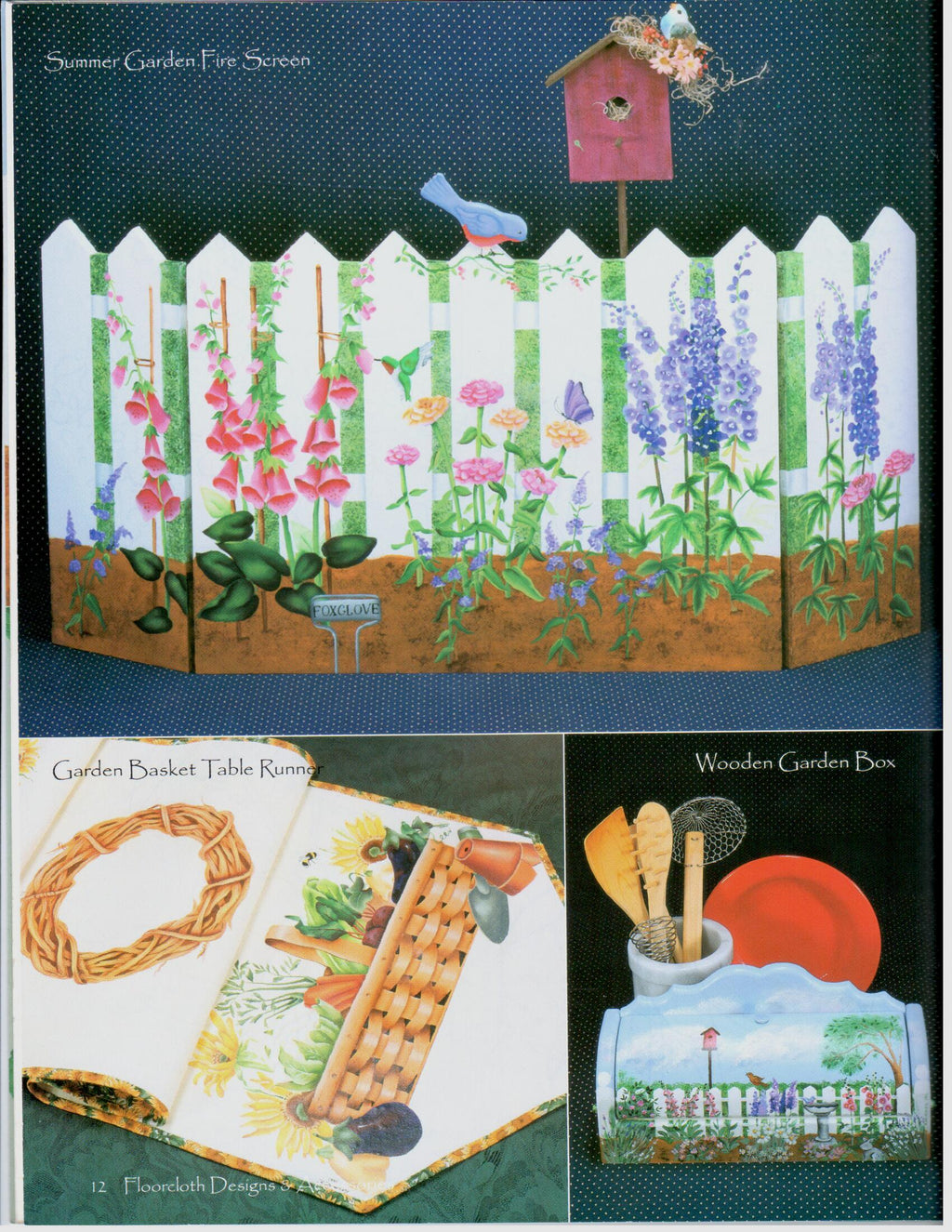 CLEARANCE: Floorcloth Designs and Accessories - Barbara Dougherty