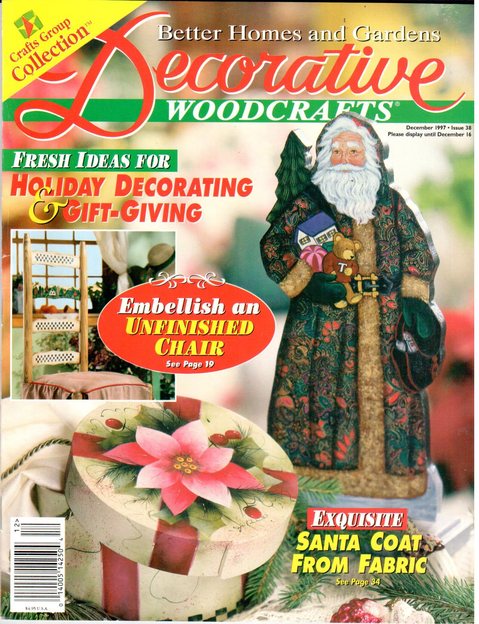 Better Homes and Gardens Decorative Woodcrafts - 1997 December