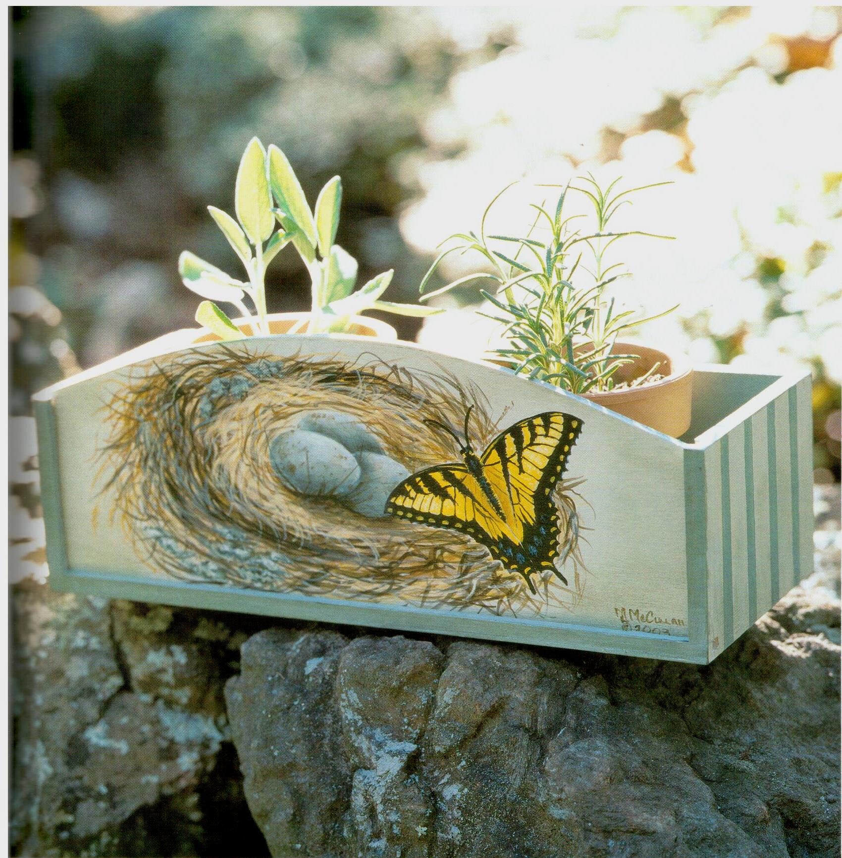 Backyard Visitors - Mary McCullah - OOP