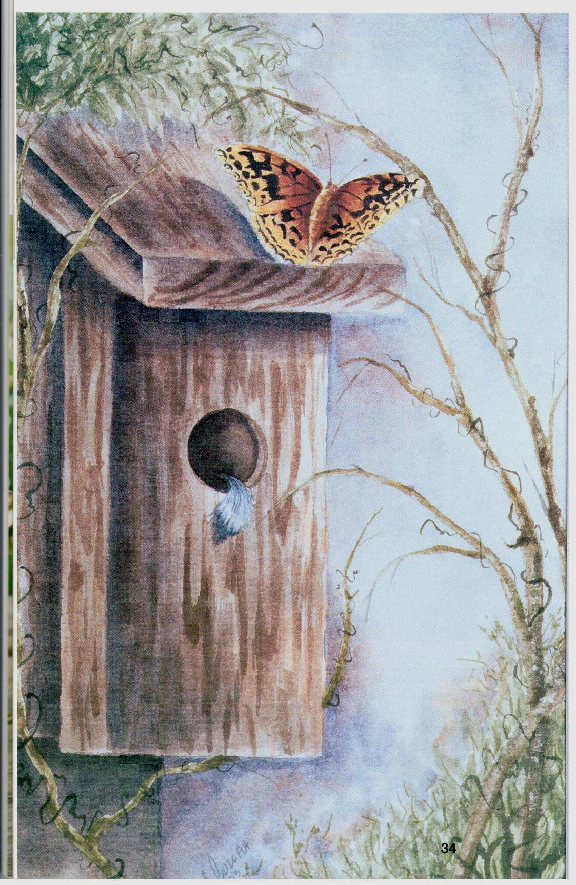 Backyard Visitors - Mary McCullah - OOP