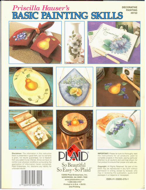 Basic Painting Skills - Priscilla Hauser