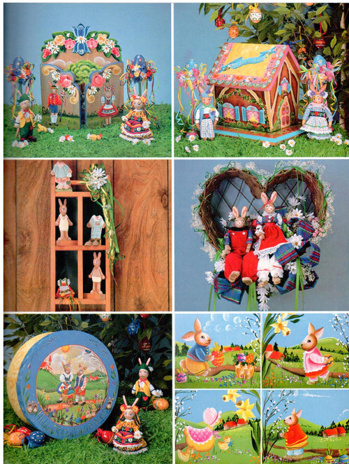 Bavarian Country Gingerbread Folk-Art Volume I - Sharon Dorris