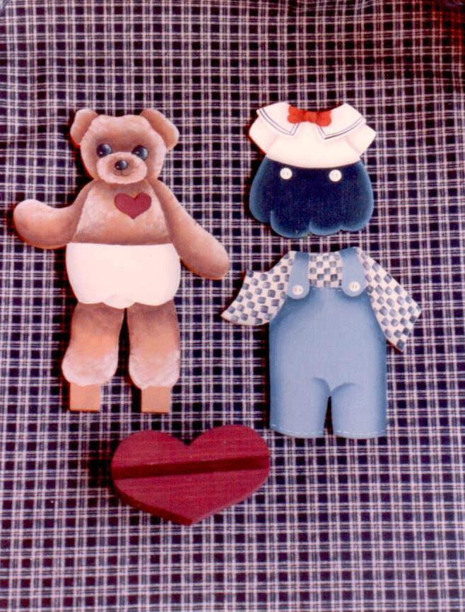 Bear Paper Dolls - Diane Capoccia