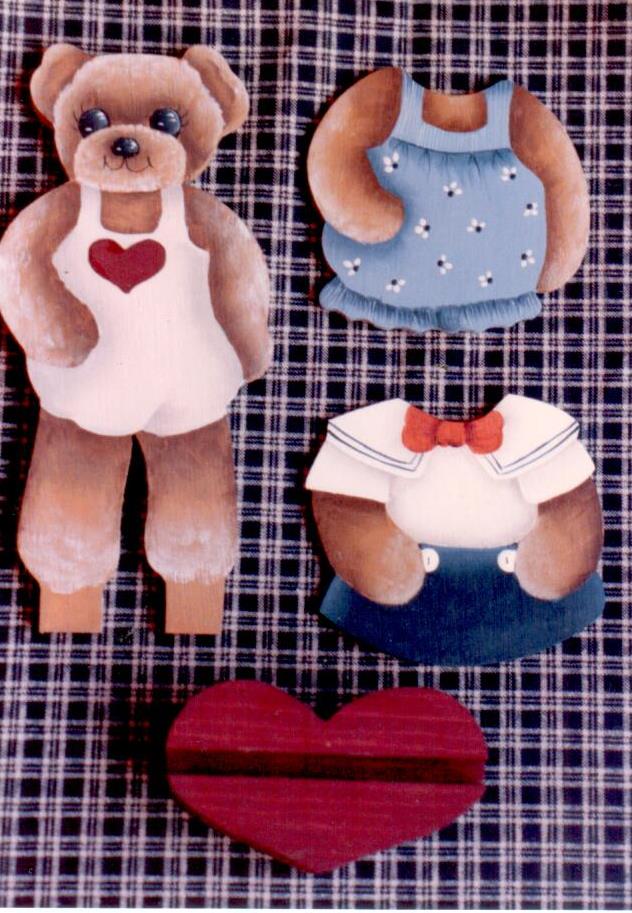 Bear Paper Dolls - Diane Capoccia