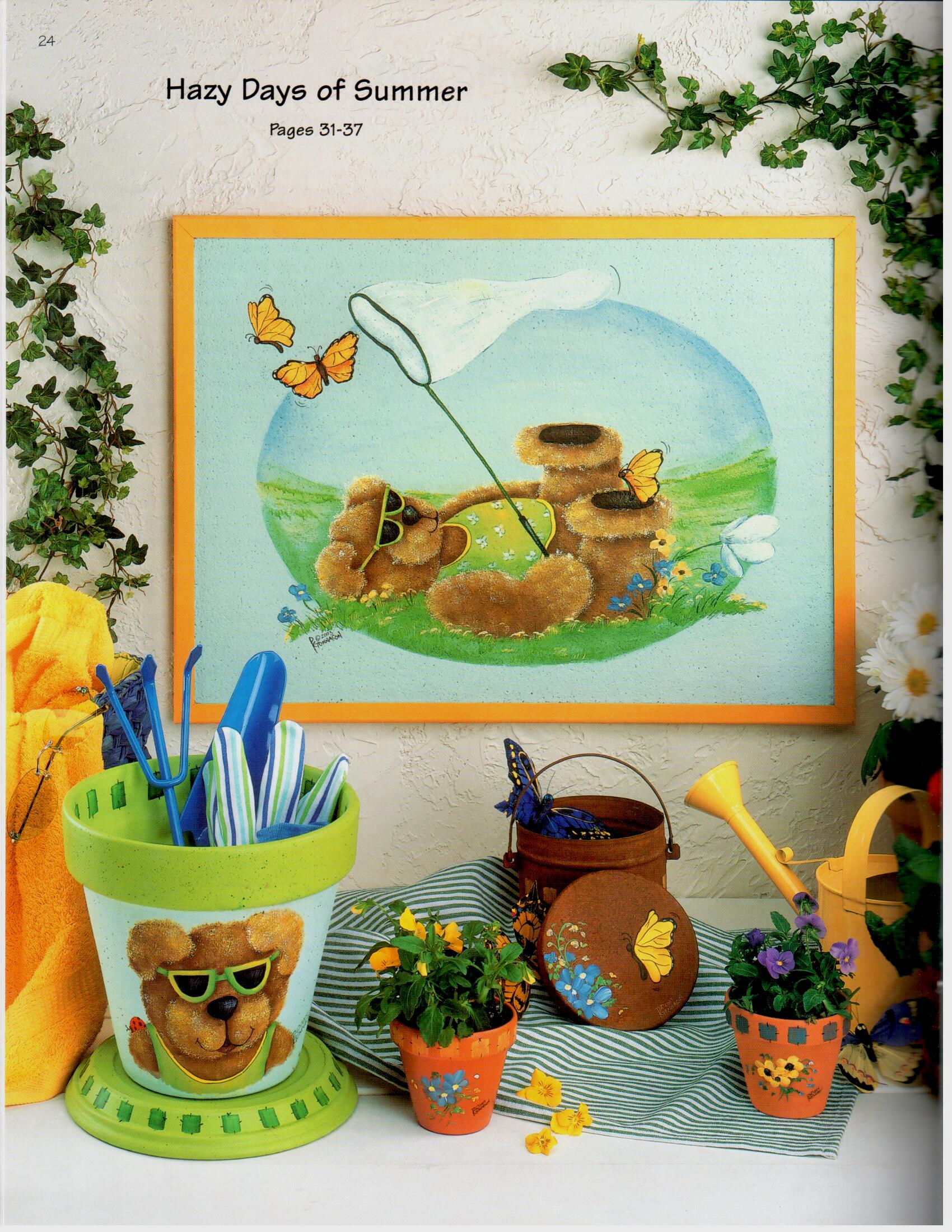 Bears on Country Lane - Pam Gonnason - OOP