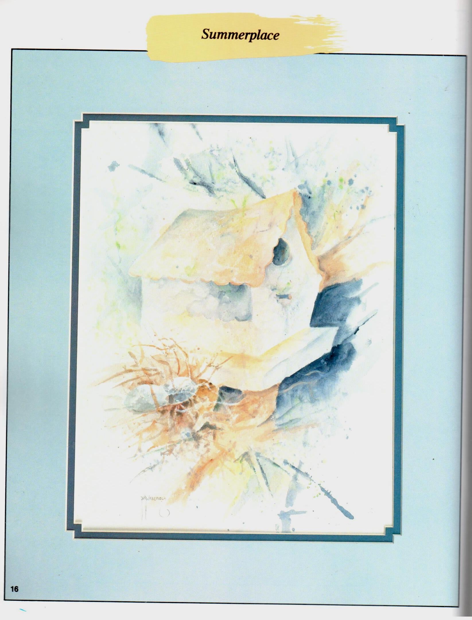 Beginner's Guide to Watercoloring with Acrylics - Pat Wakefield - OOP