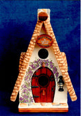 Storybook Cottage Birdhouse - Debbie Mitchell