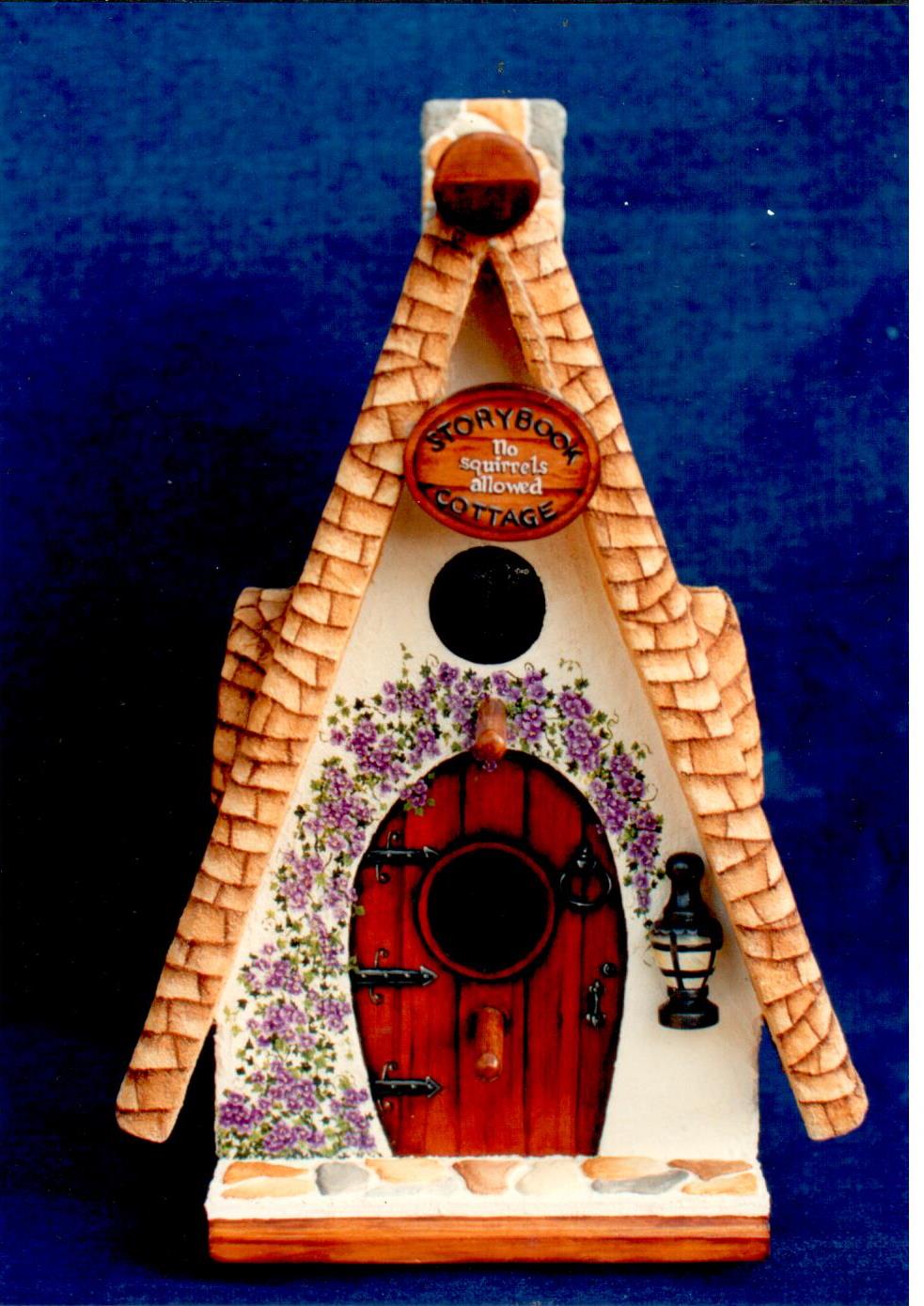 Storybook Cottage Birdhouse - Debbie Mitchell