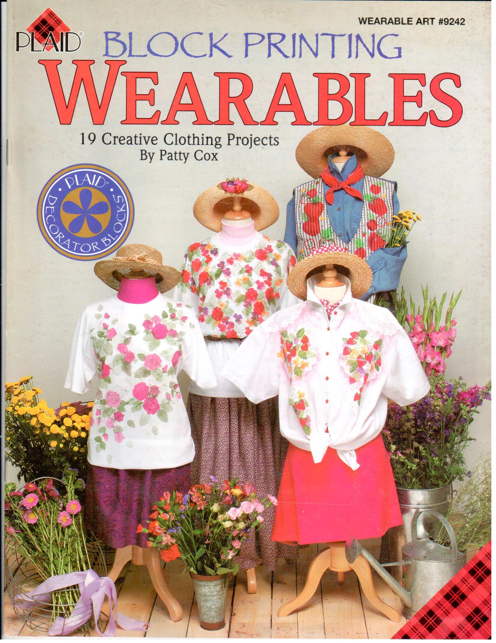 CLEARANCE: Block Printing Wearables - Patty Cox