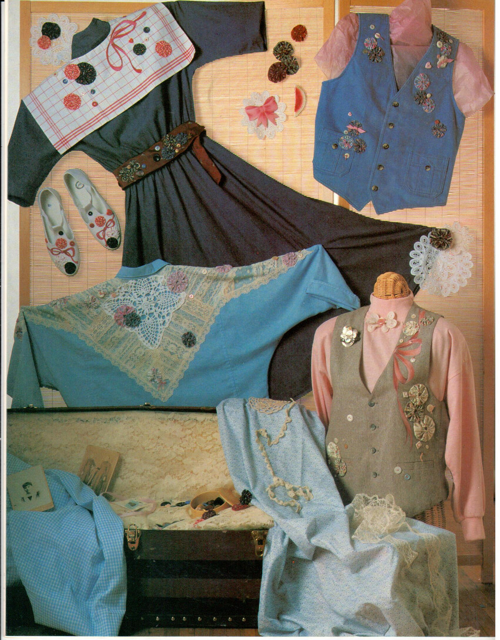 CLEARANCE: Ginger's Bows & Buttons - Ginger Edwards