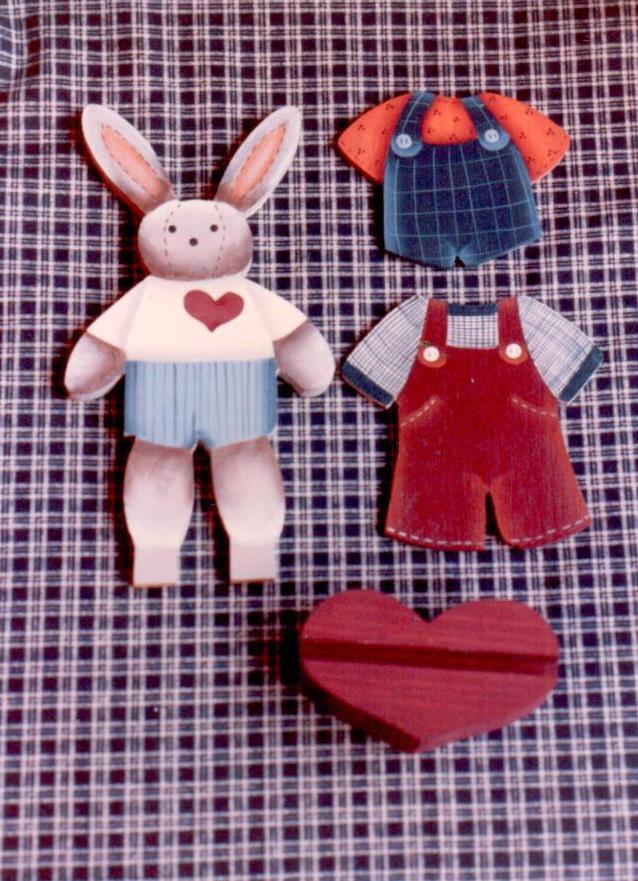 Bunny Paper Dolls - Diane Capoccia